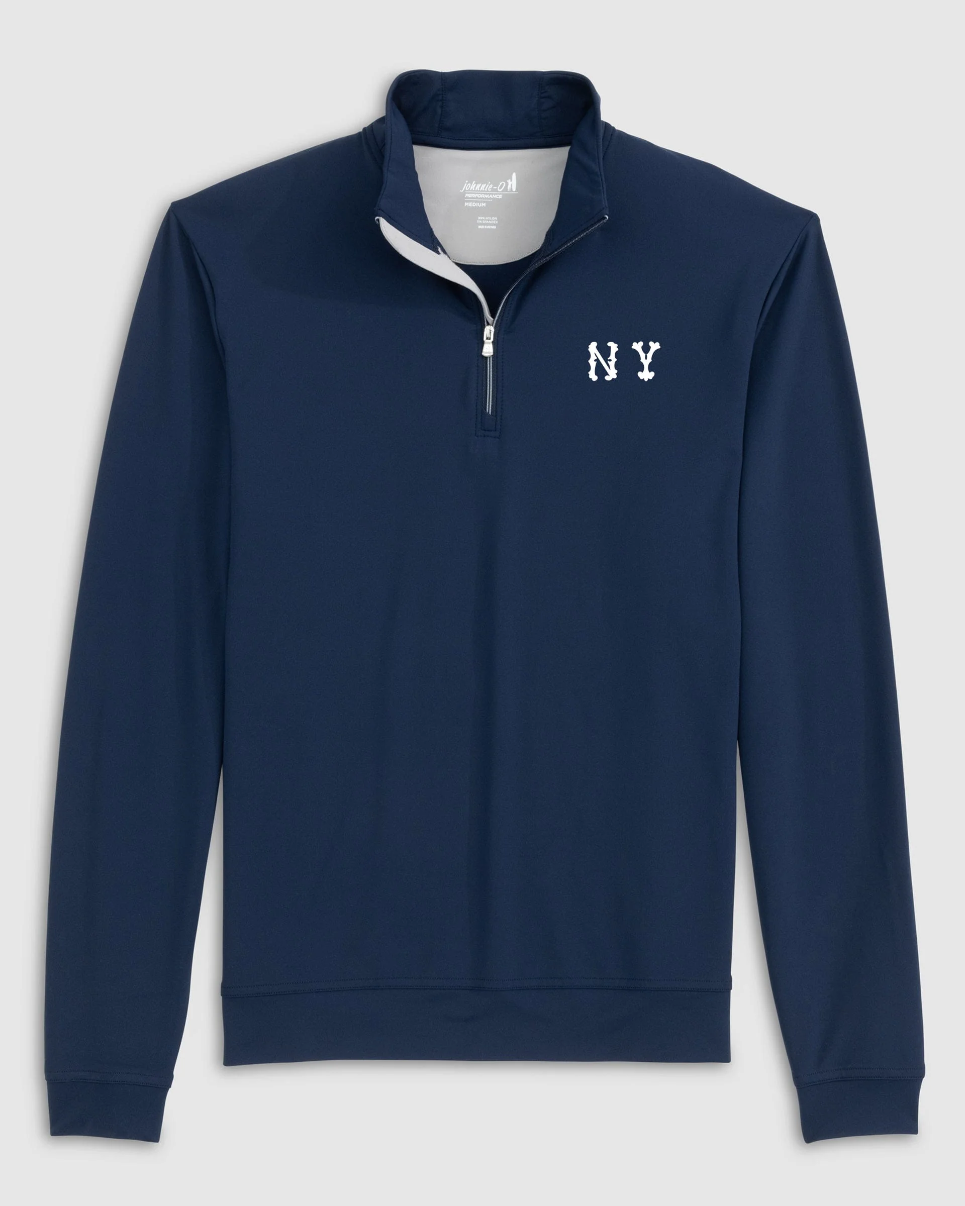 New York Yankees Motion Performance 1/4 Zip - Cooperstown Logo