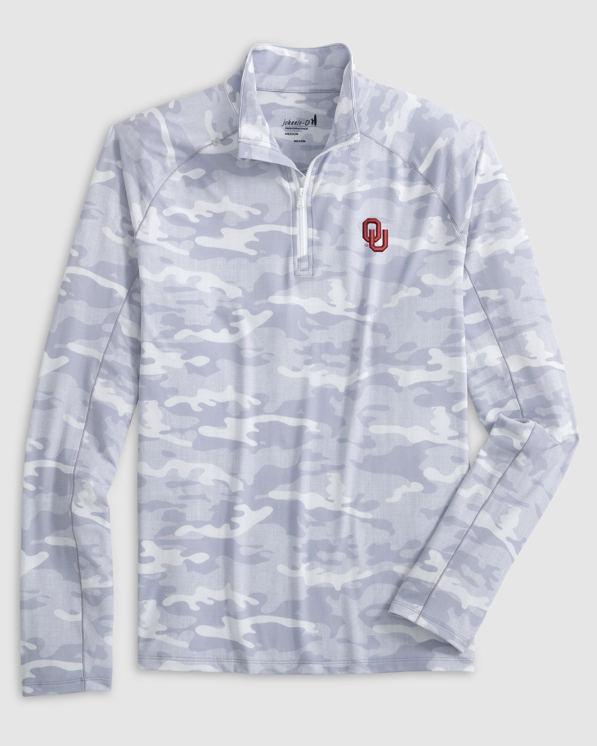 Oklahoma Patton Performance Camo 1/4 Zip