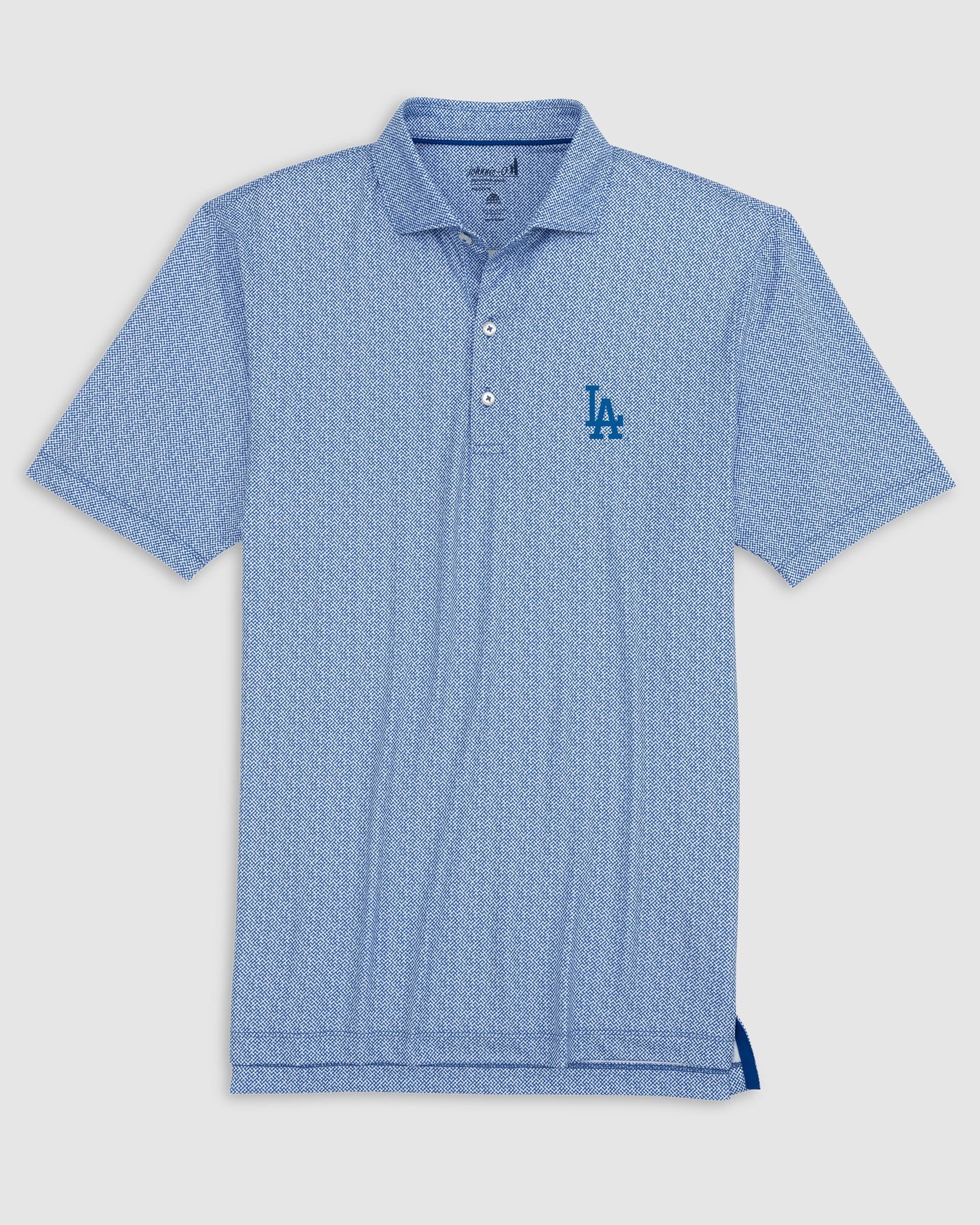Los Angeles Dodgers Hinson Printed Jersey Performance Polo