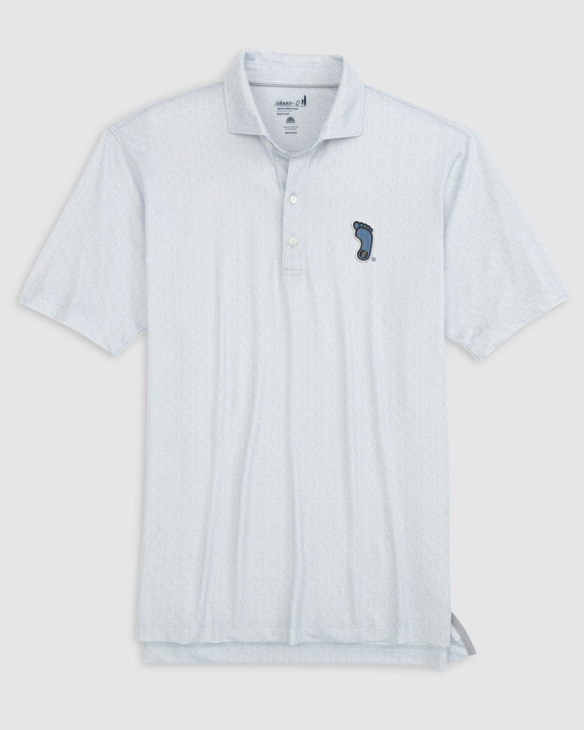 North Carolina Hinson Jersey Performance Polo - Tar Heel Logo