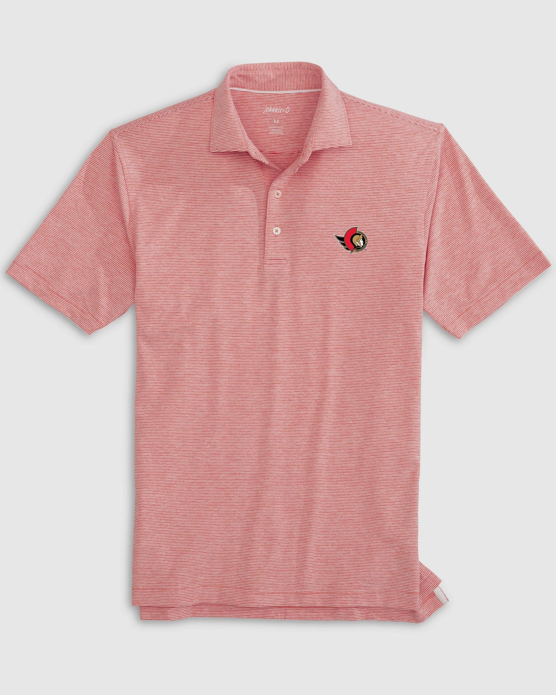 Ottawa Senators Lyndonn Striped Jersey Performance Polo