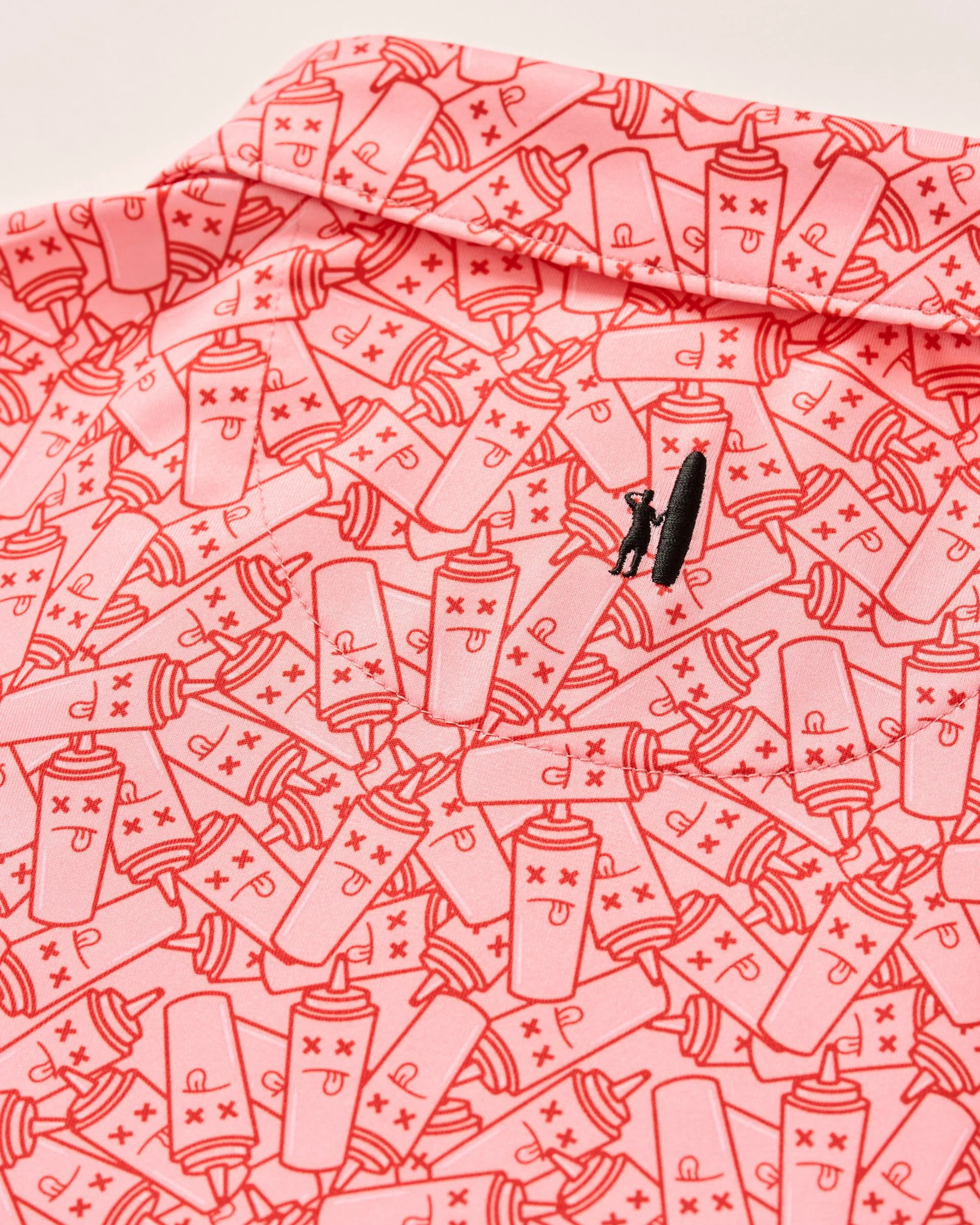 SWAG Golf x Johnnie-O Performance Polo - No Ketchup
