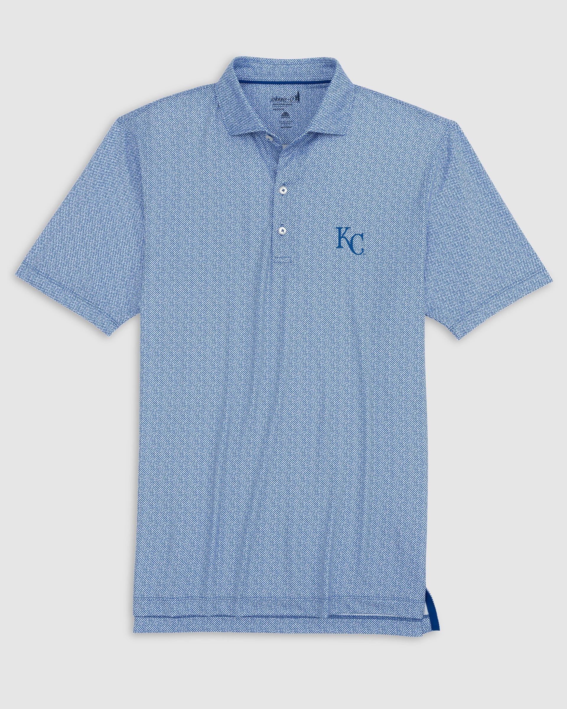 Kansas City Royals Hinson Printed Jersey Performance Polo