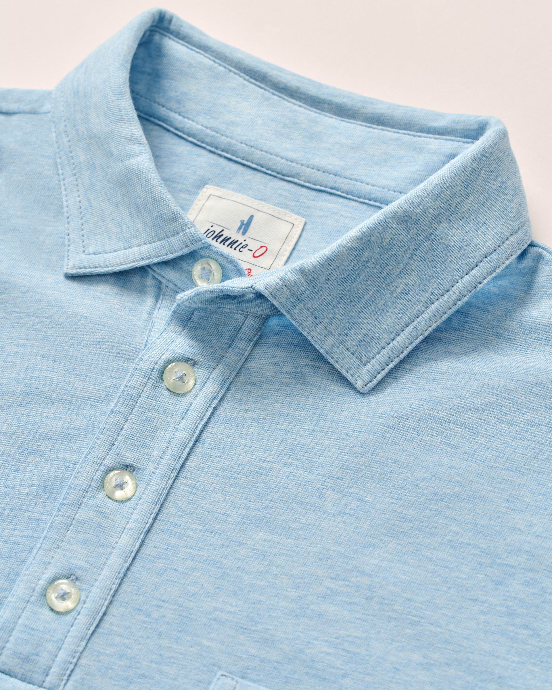 Original 4-Button Polo - Heathered 2.0