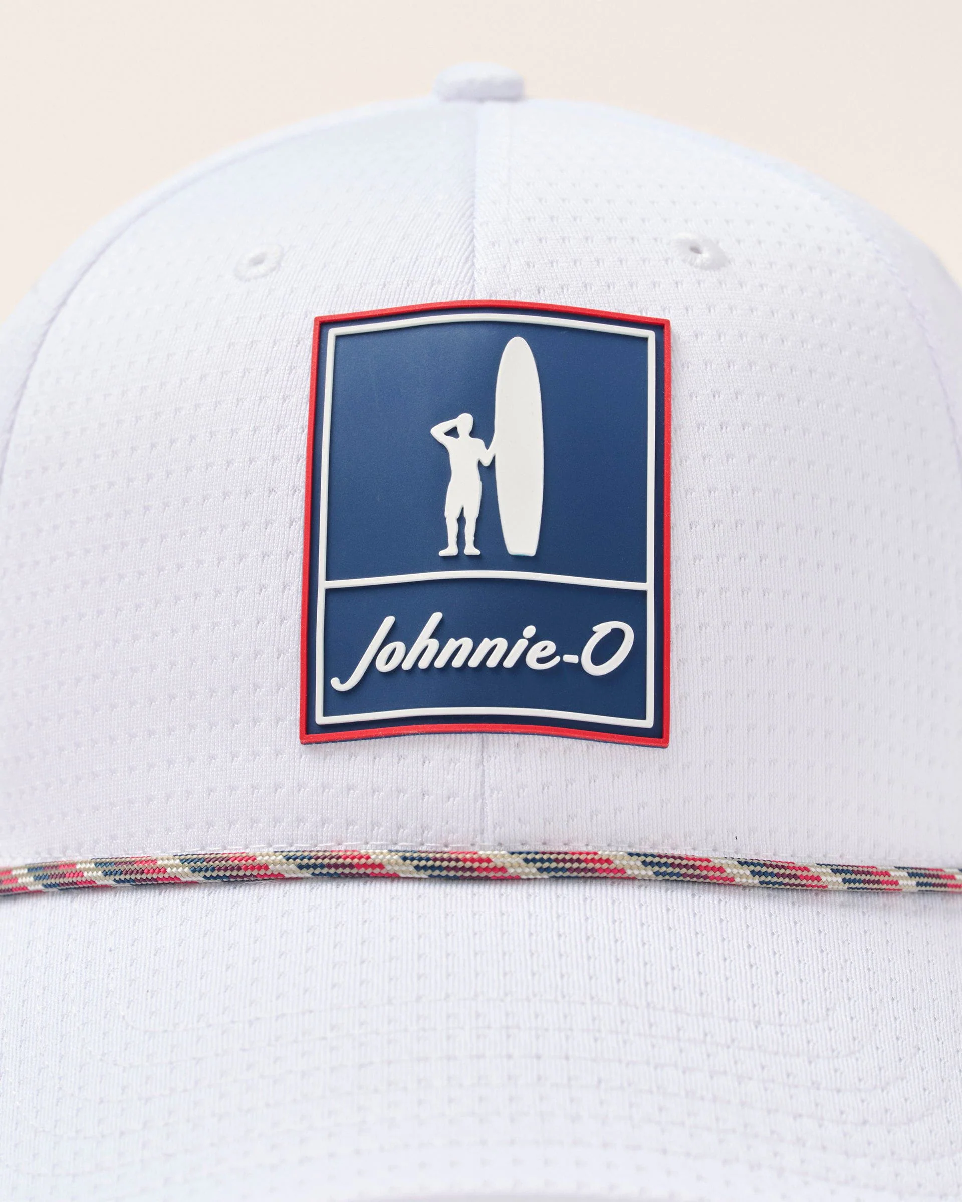 Johnnie-O Square Logo Rope Hat