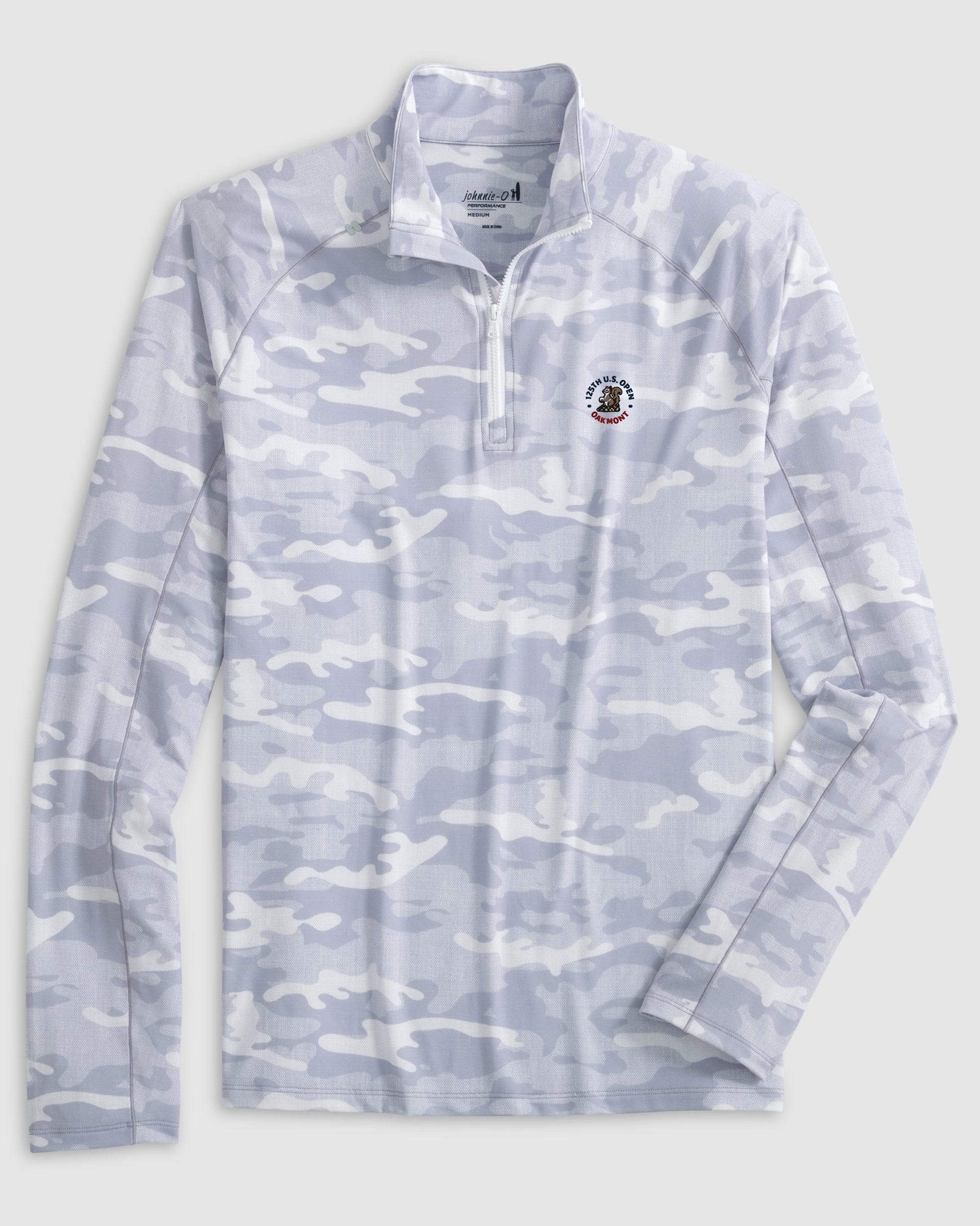 125th U.S. Open Patton Performance Camo 1/4 Zip Pullover