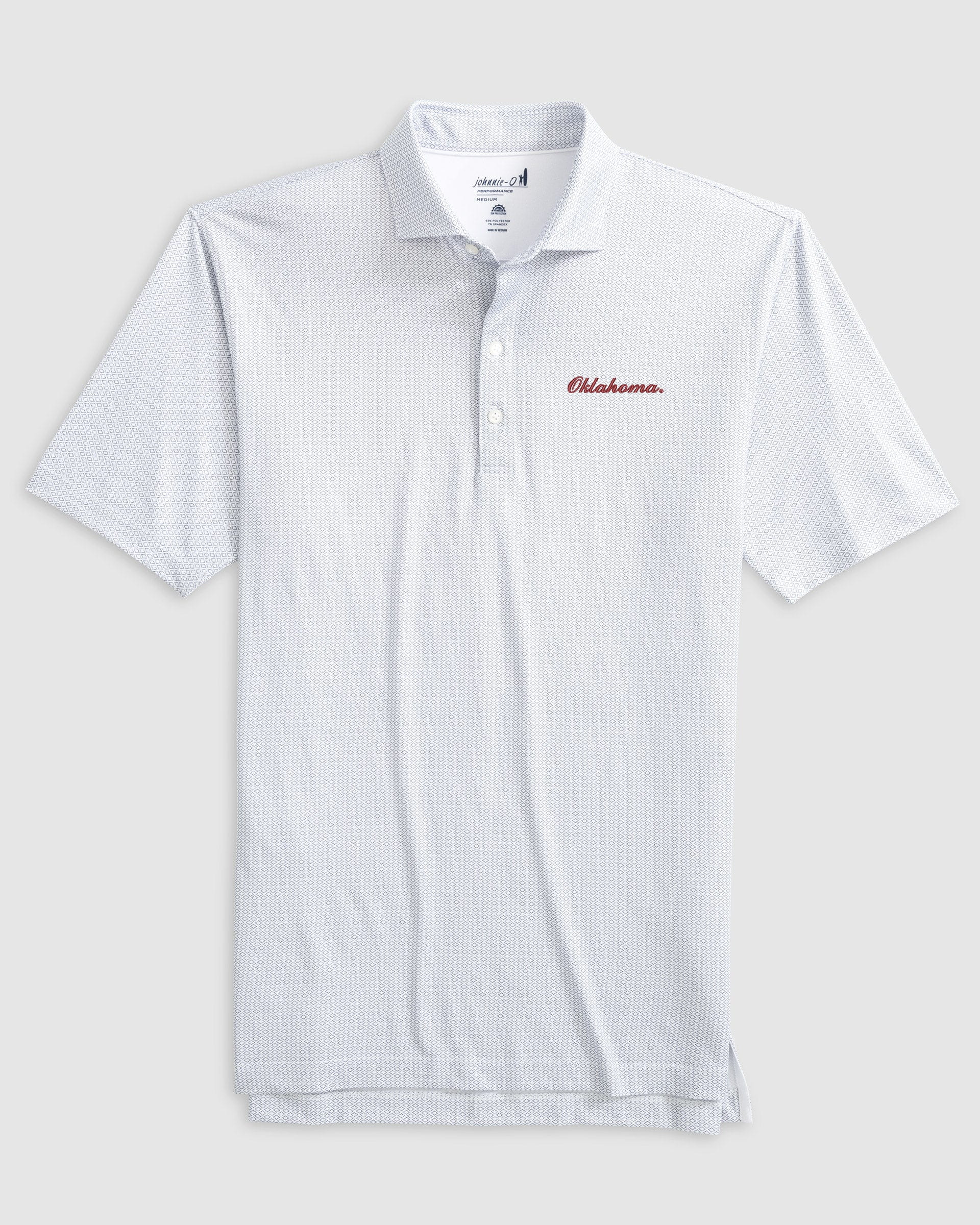 Oklahoma Slade Performance Jersey Polo - Script Logo