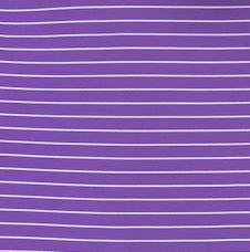 Minnesota Vikings Beau Striped Performance Jersey Polo