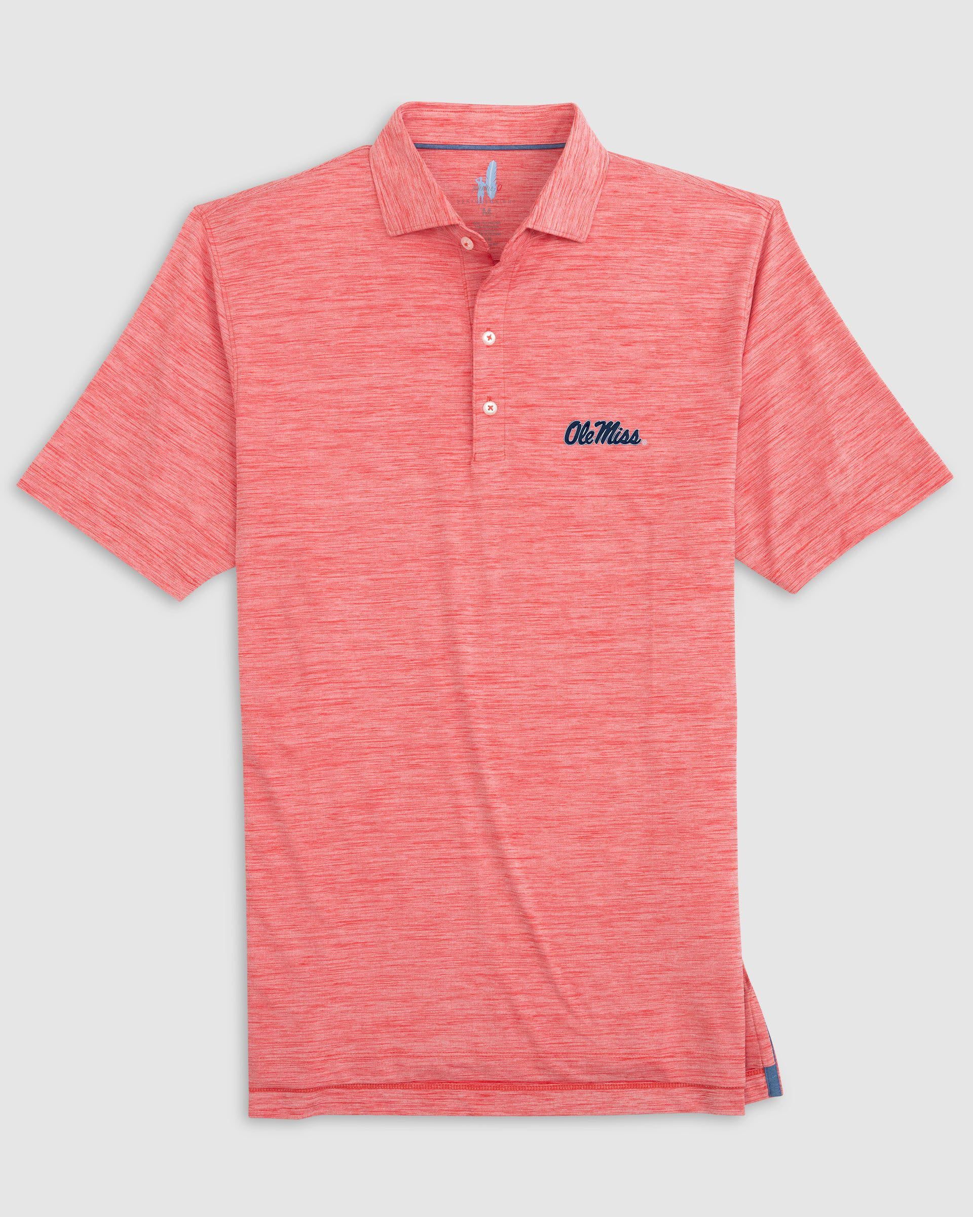 Ole Miss Huronn Featherweight Performance Polo