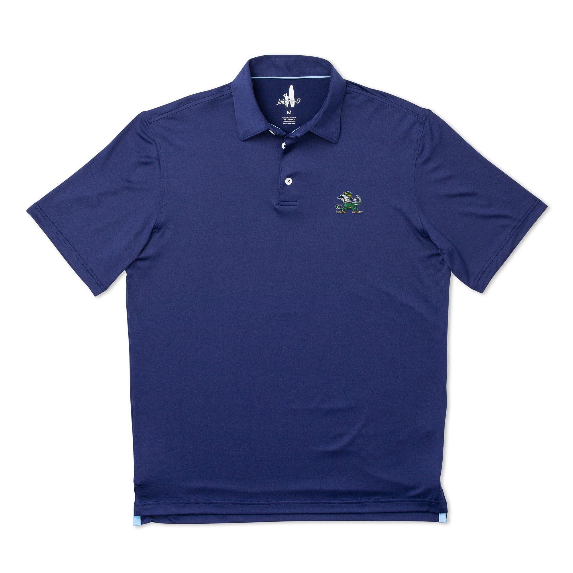 Notre Dame Birdie Jersey Performance Polo - Leprechaun Logo