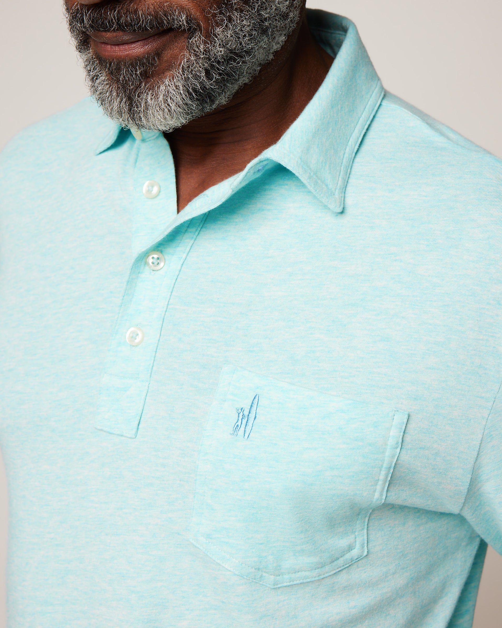 Original 4-Button Polo - Heathered 2.0