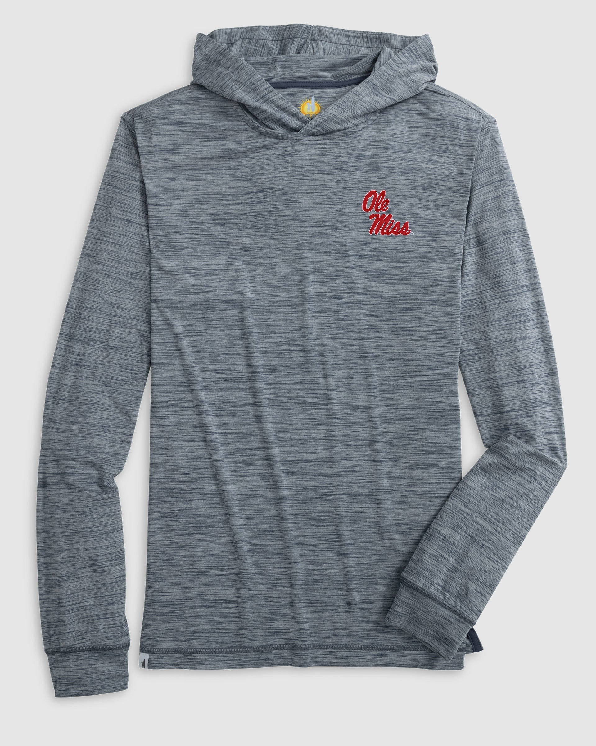 Ole Miss Talon Performance Hoodie - Stacked Logo