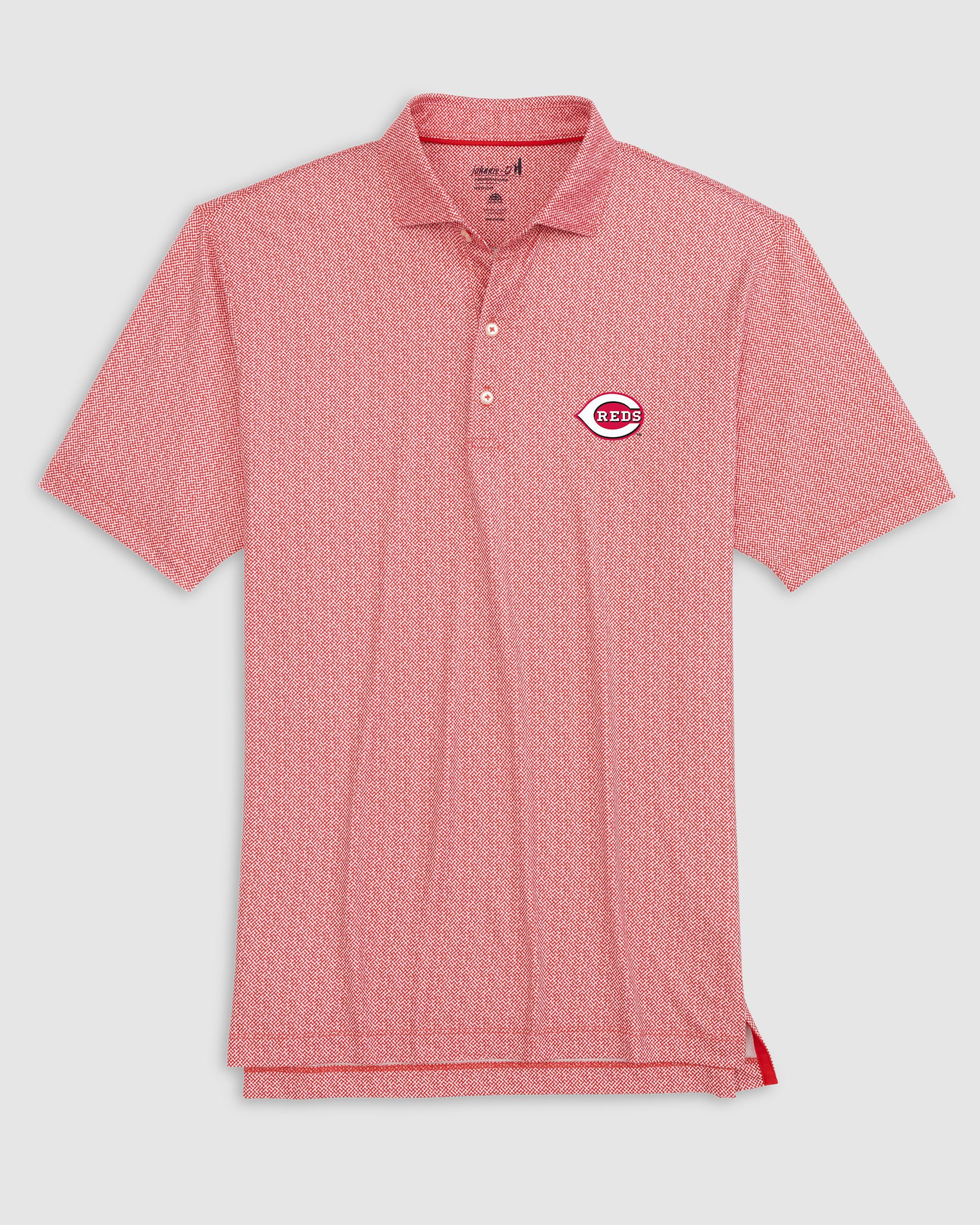 Cincinnati Reds Hinson Printed Jersey Performance Polo