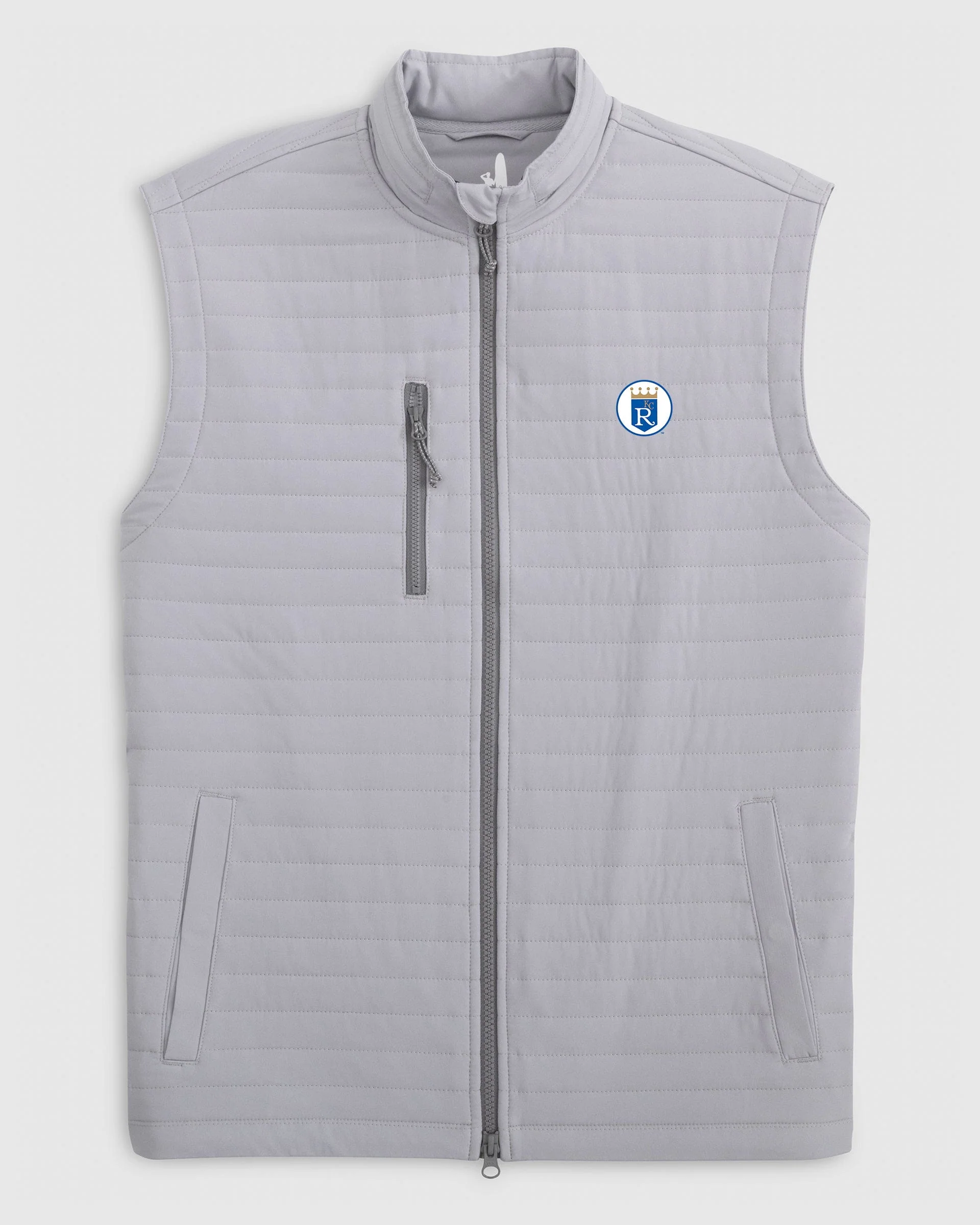Kansas City Royals Crosswind Quilted Performance Vest - Cooperstown Logo