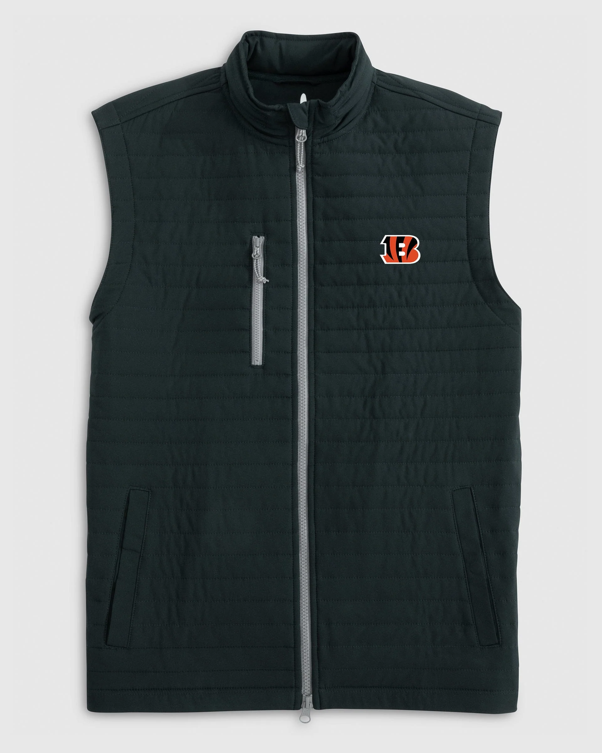 Cincinnati Bengals Crosswind Quilted Performance Vest
