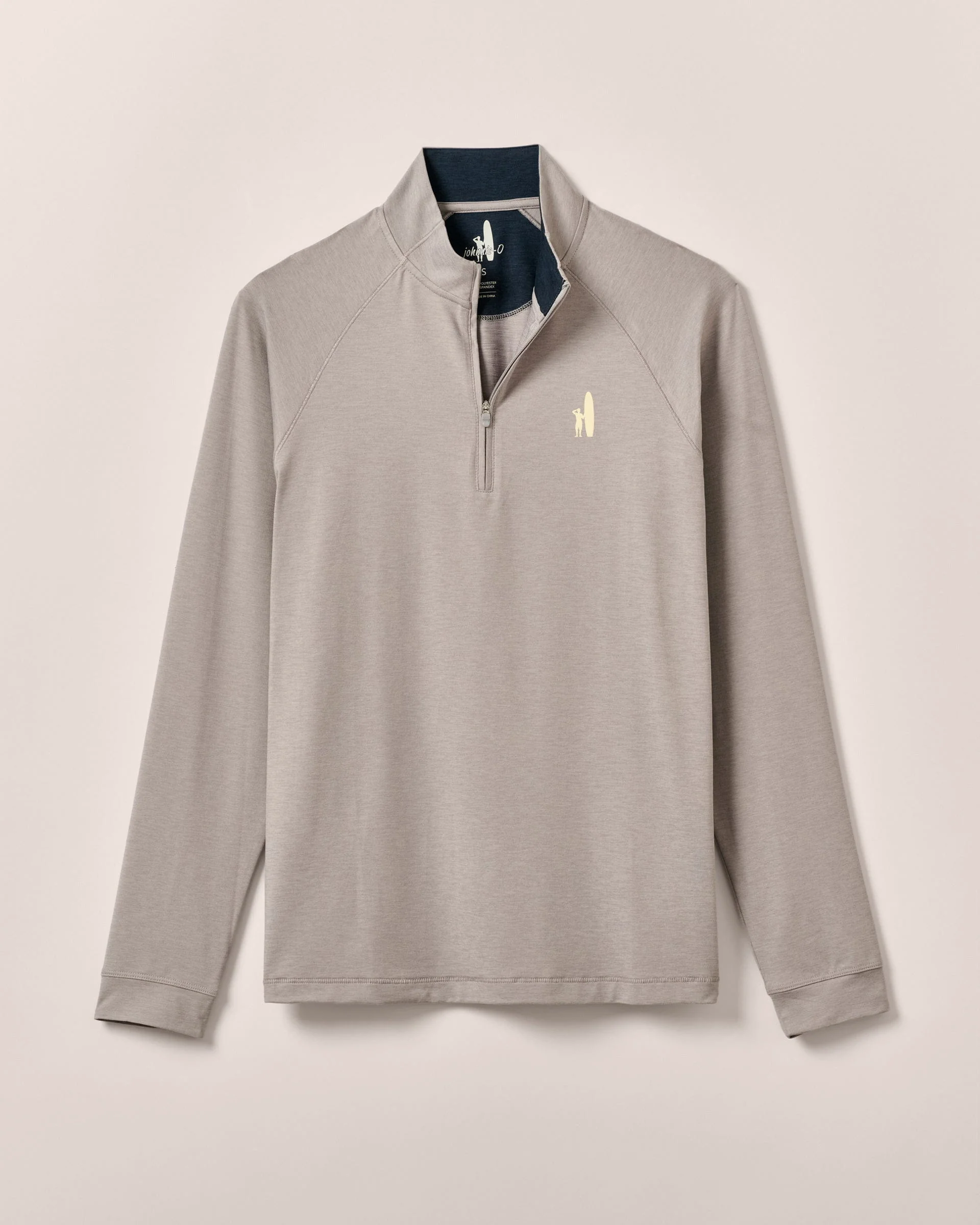 Custom Surfer Logo Freeborne Performance 1/4 Zip Pullover