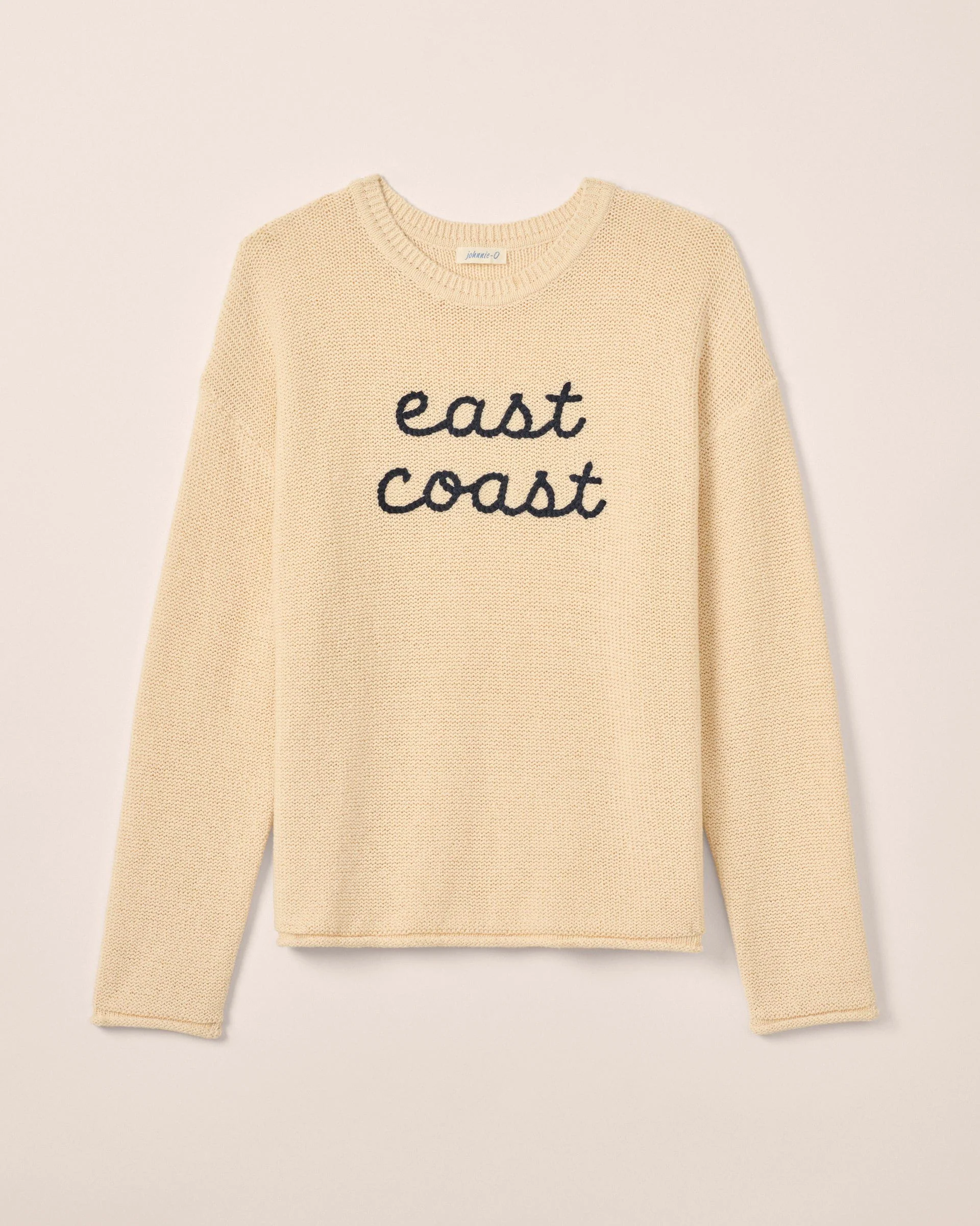 Coastal Chloe Cotton Blend Crewneck Sweater