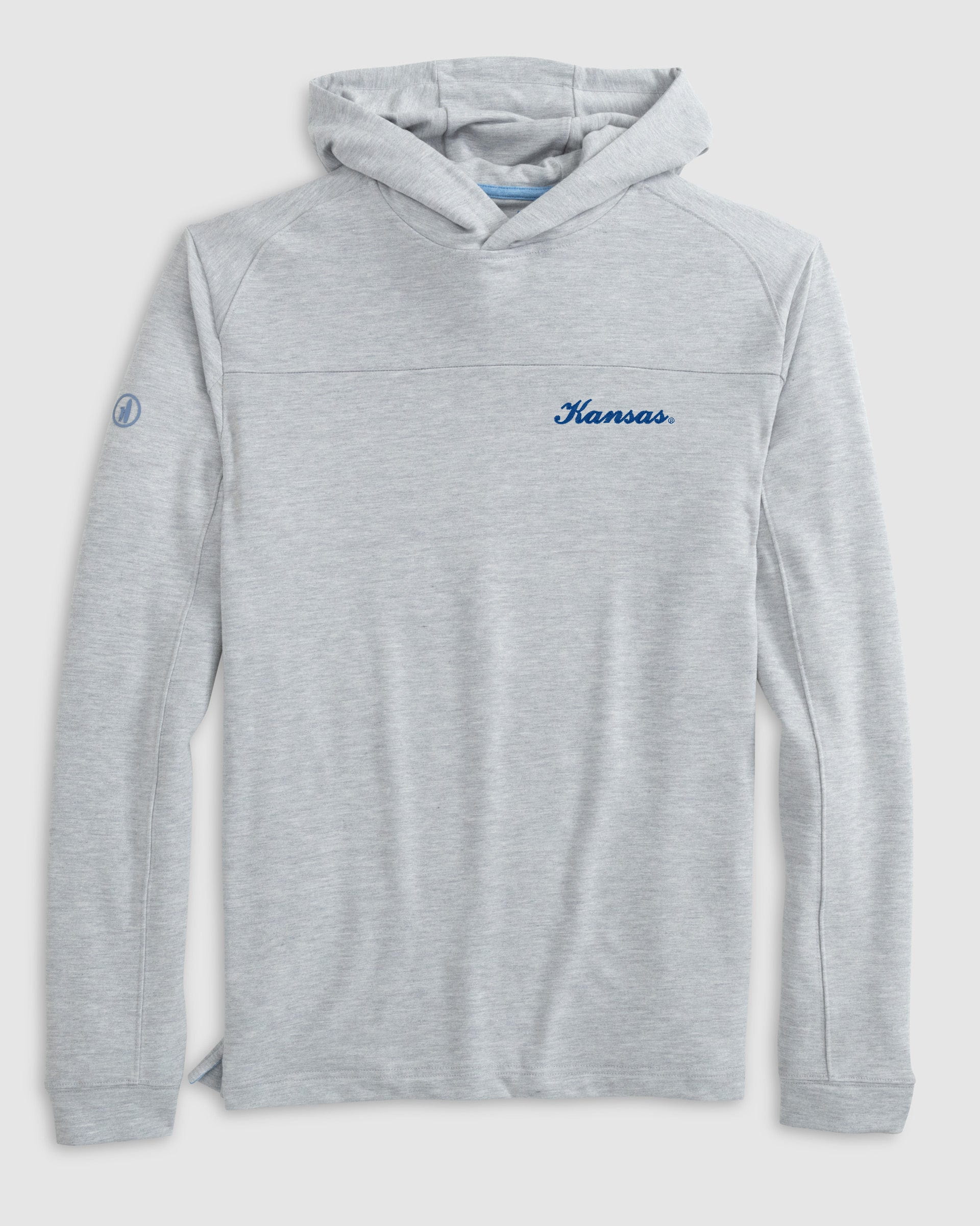 Kansas Remmy Lightweight Performance Hoodie - Script Logo