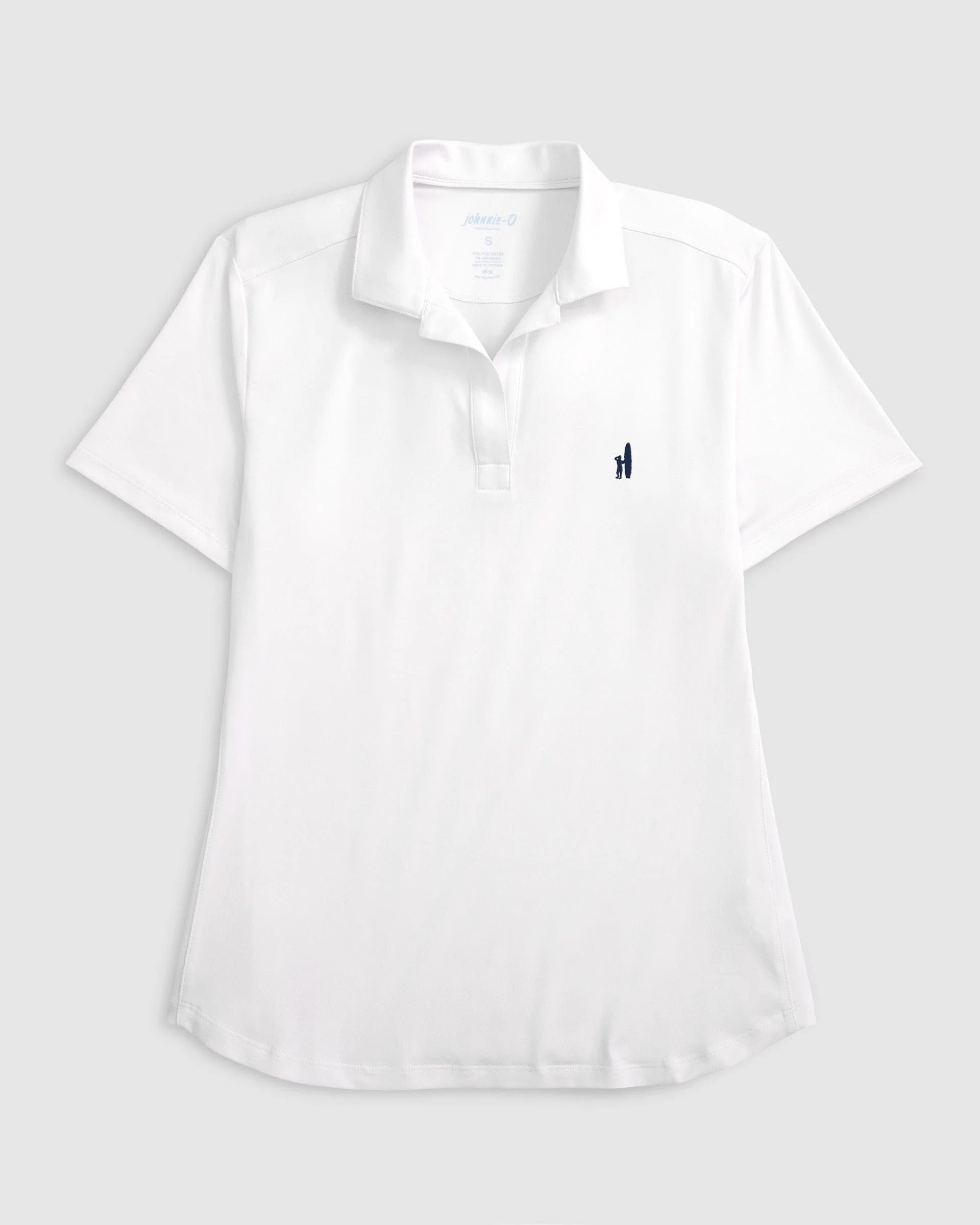 Custom Surfer Logo Sadie Performance Jersey Polo