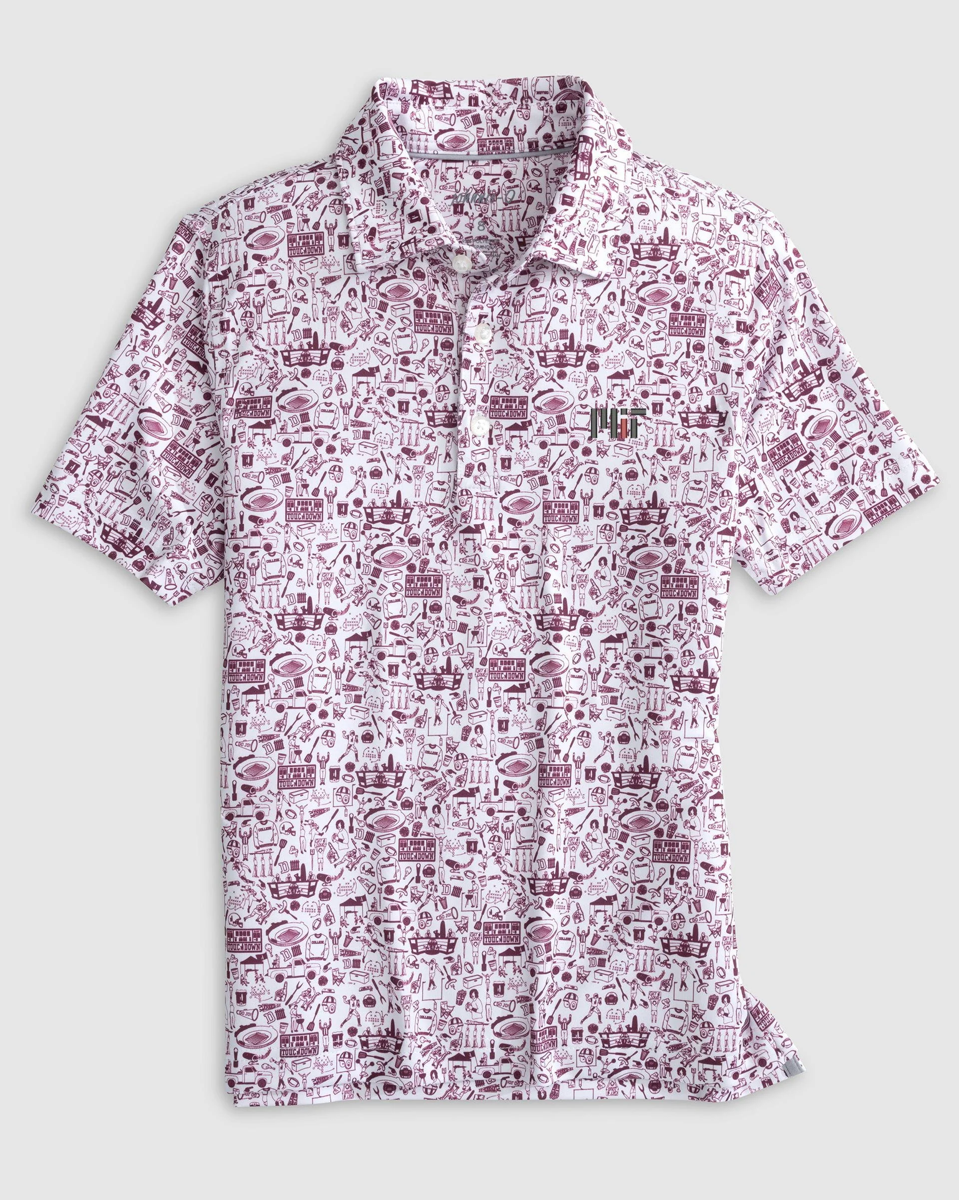 MIT Tailgater 2.0 Jr. Performance Jersey Polo