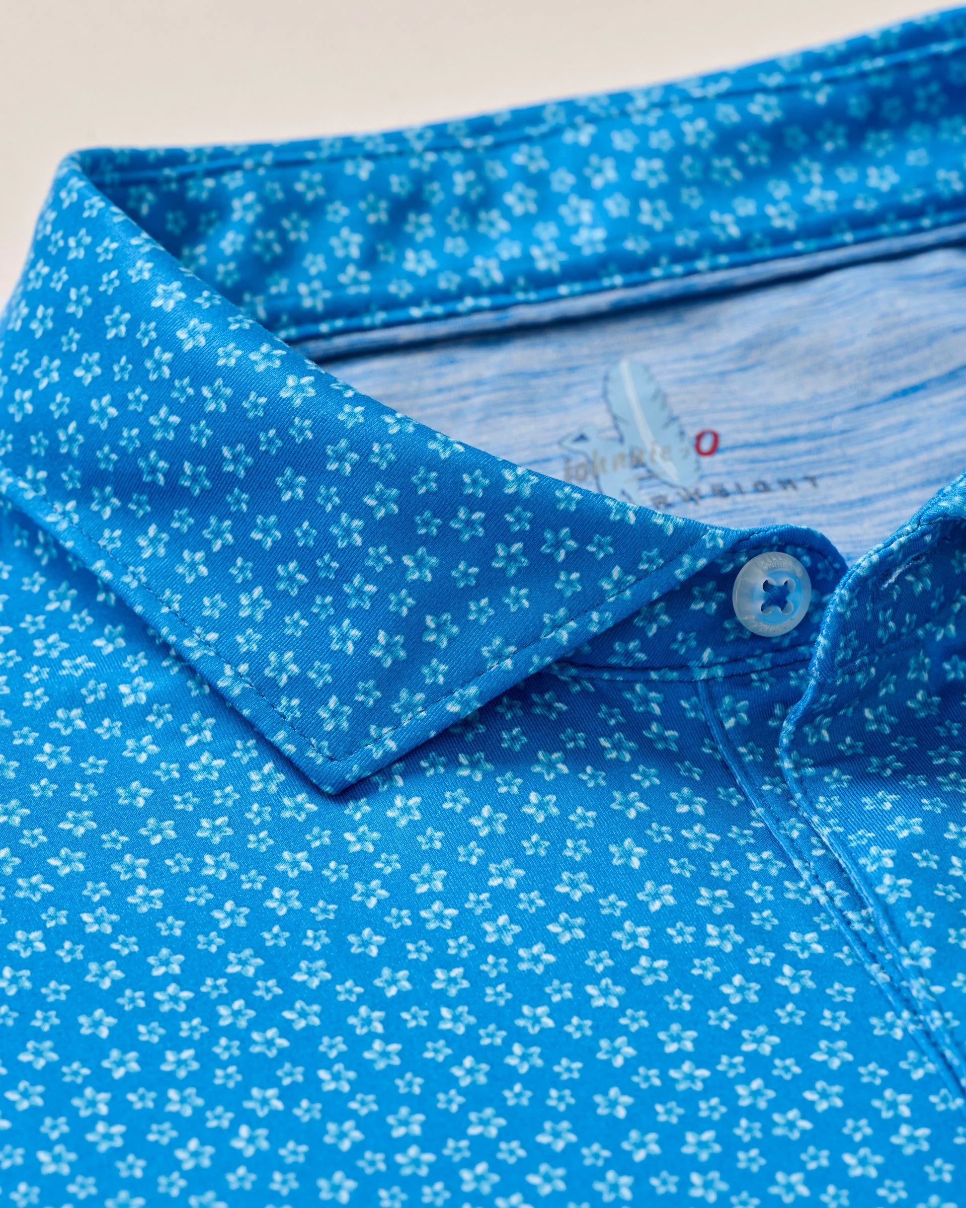 Featherweight Performance Polo - Plumeria