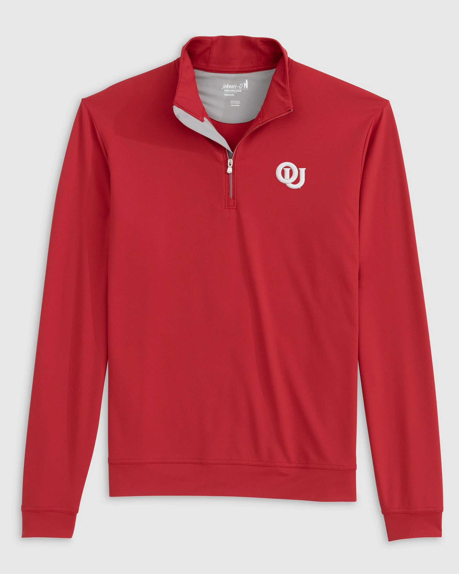 Oklahoma Motion Performance 1/4 Zip - Vault Logo
