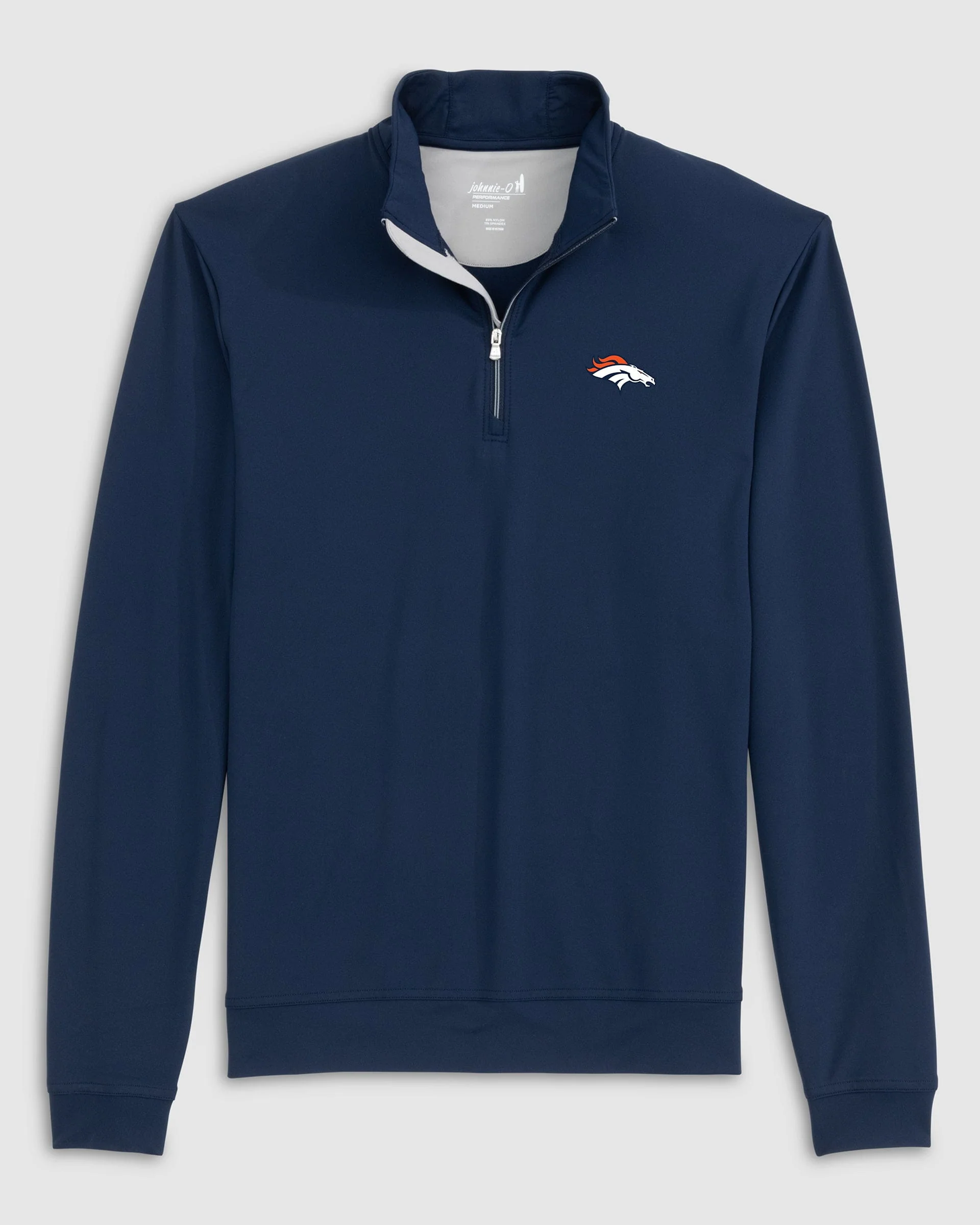 Denver Broncos Motion Performance 1/4 Zip Pullover