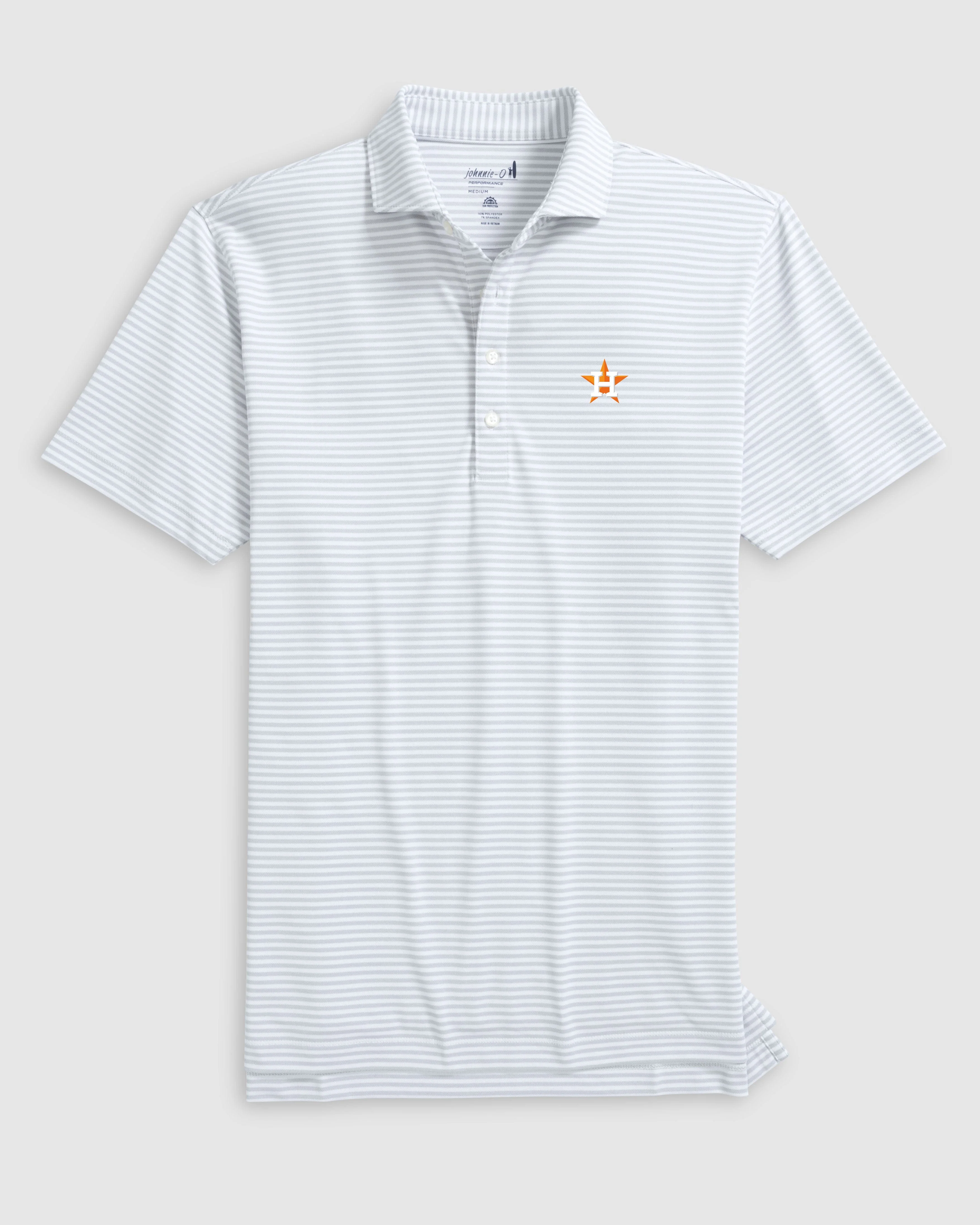 Houston Astros Stetsons Performance Mesh Polo