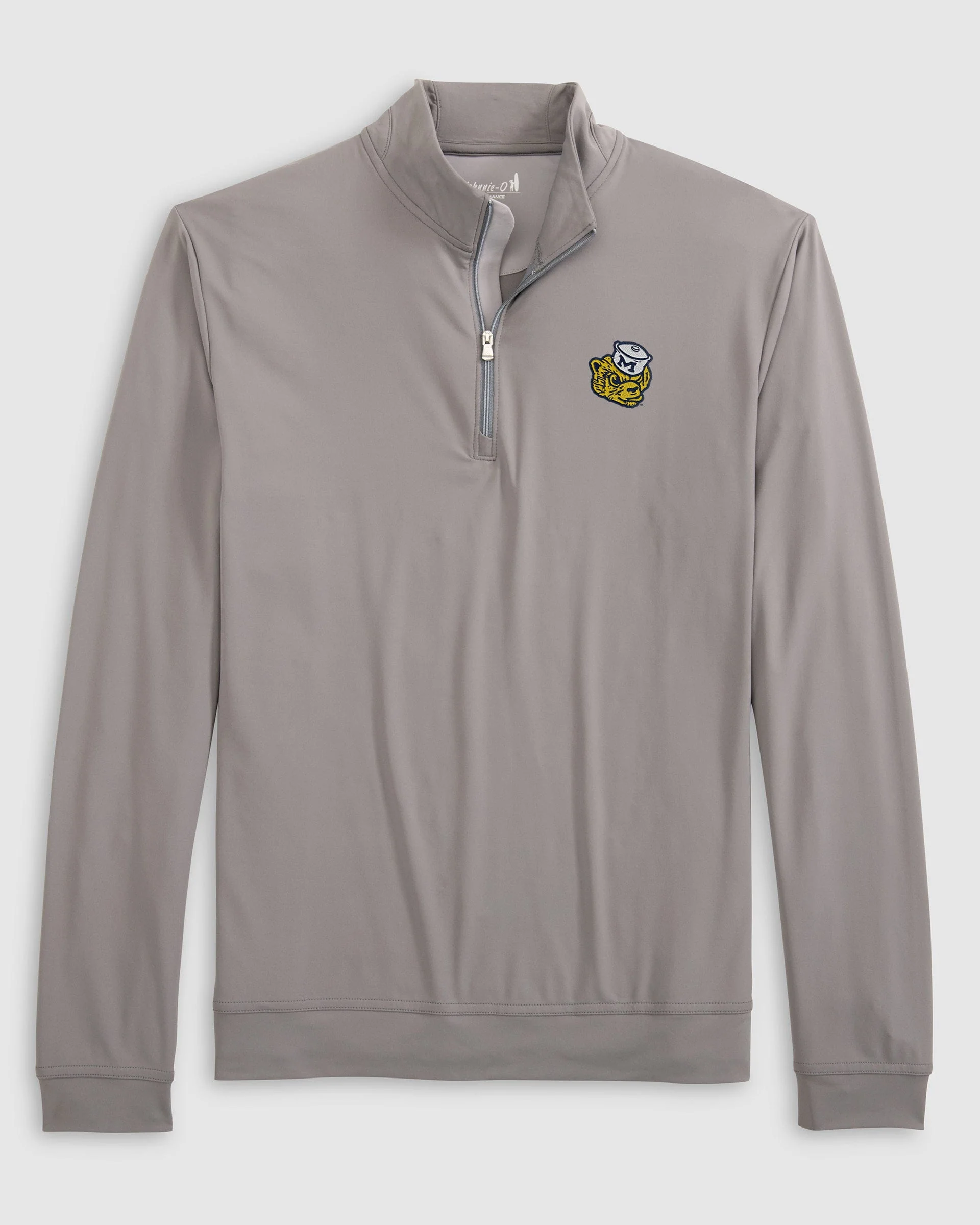 Michigan Motion Performance 1/4 Zip - Vault Logo