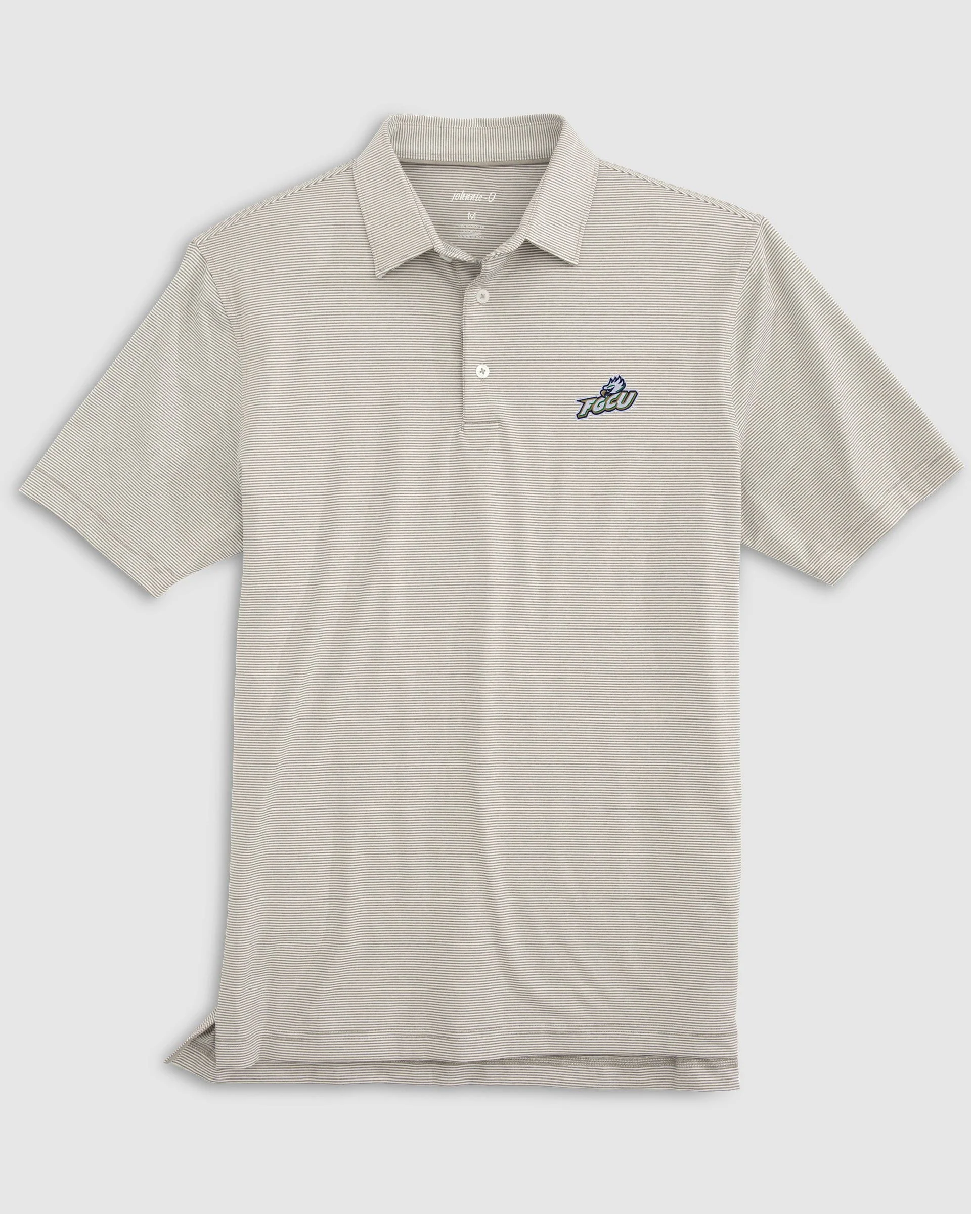Florida Gulf Coast Lyndonn Striped Jersey Performance Polo