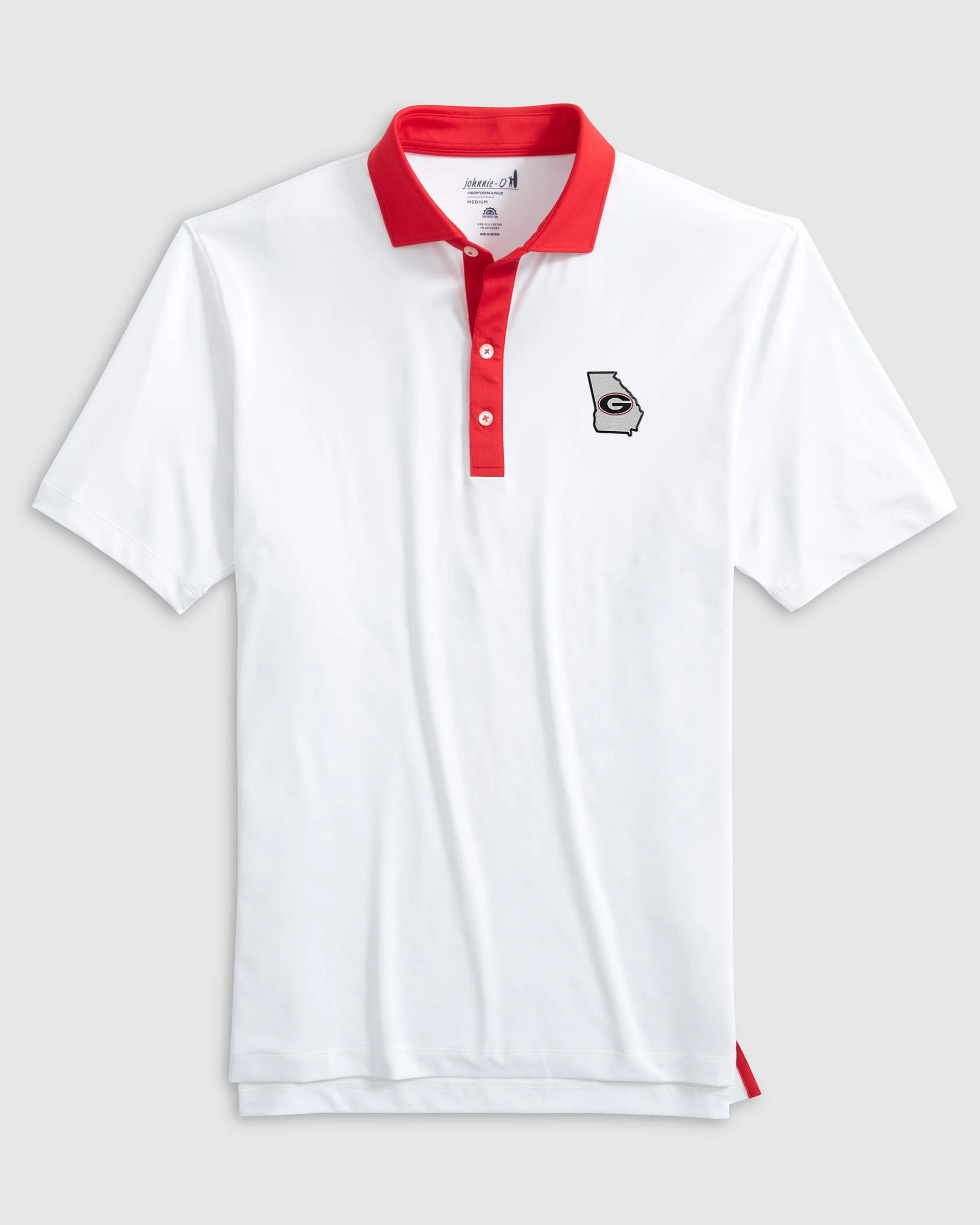 Georgia Ramos Performance Jersey Polo - State Logo