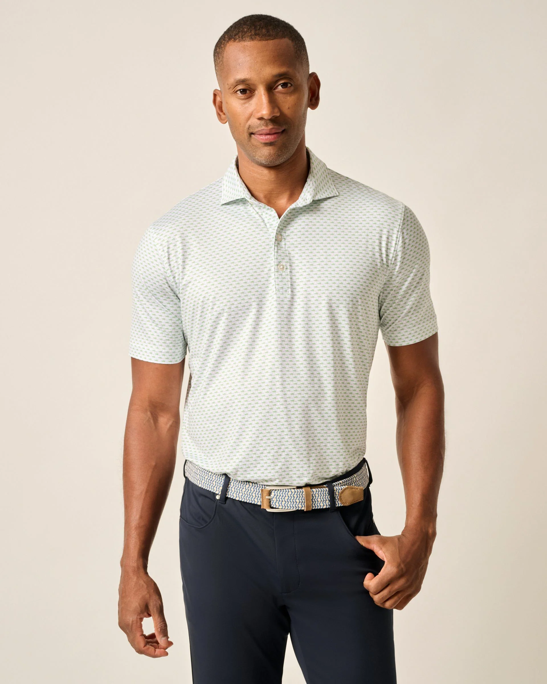 Featherweight Performance Polo - Mint Julep