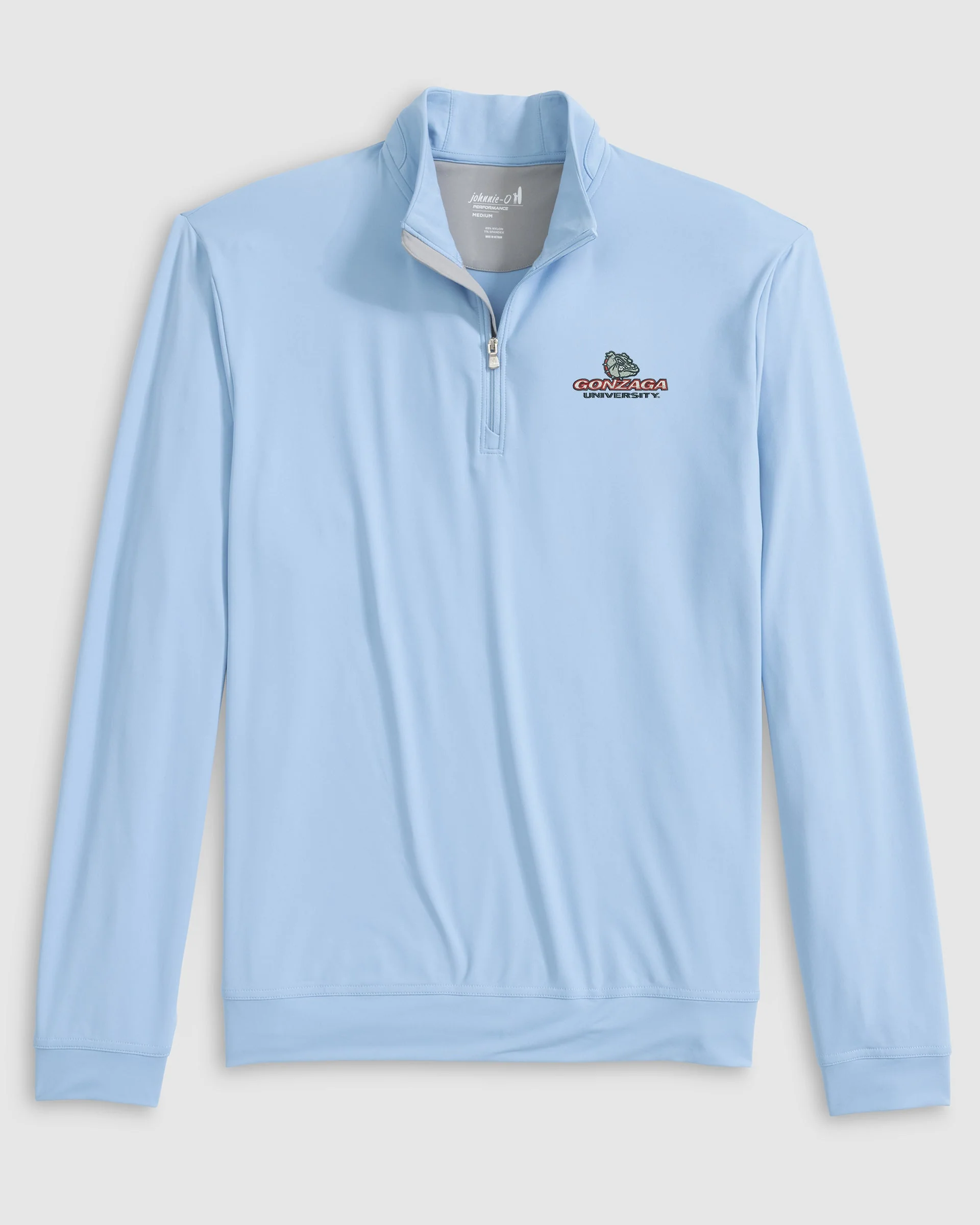 Gonzaga Motion Performance 1/4 Zip - Script Logo