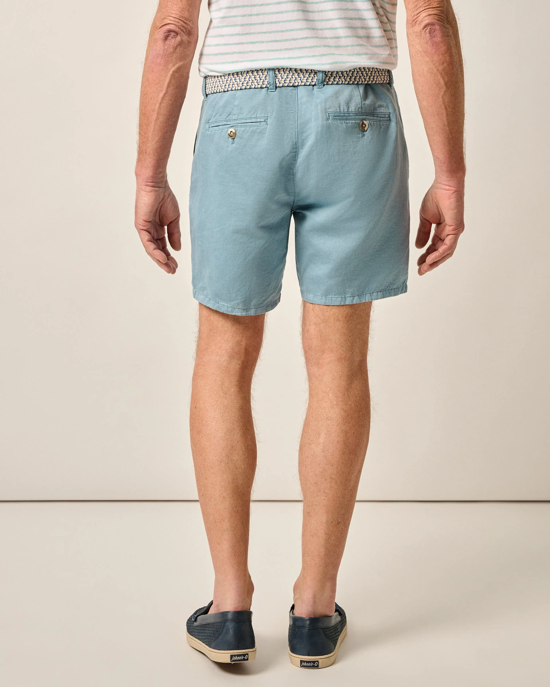 Melrose Cotton Linen Shorts