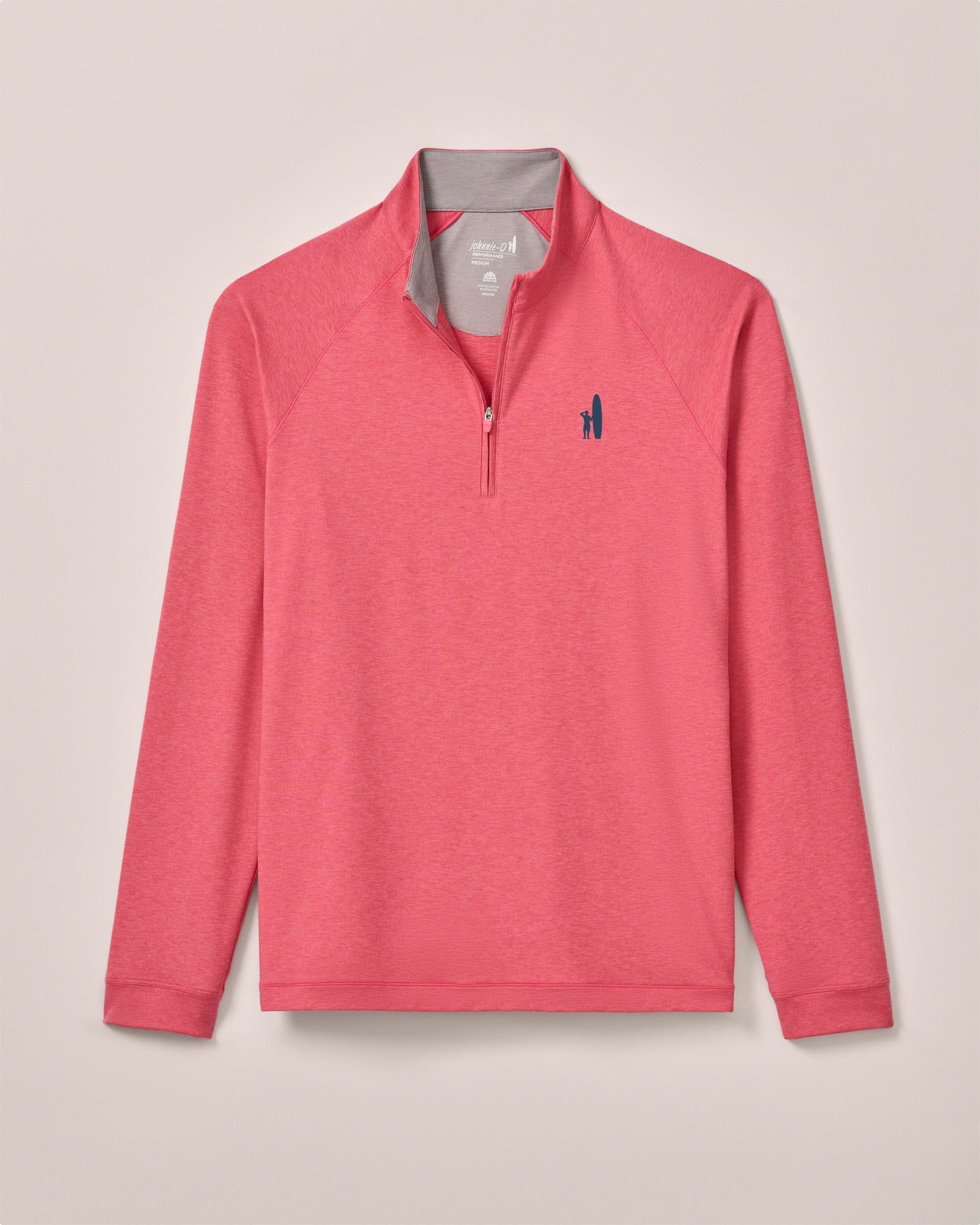 Custom Surfer Logo Freeborne Performance 1/4 Zip Pullover