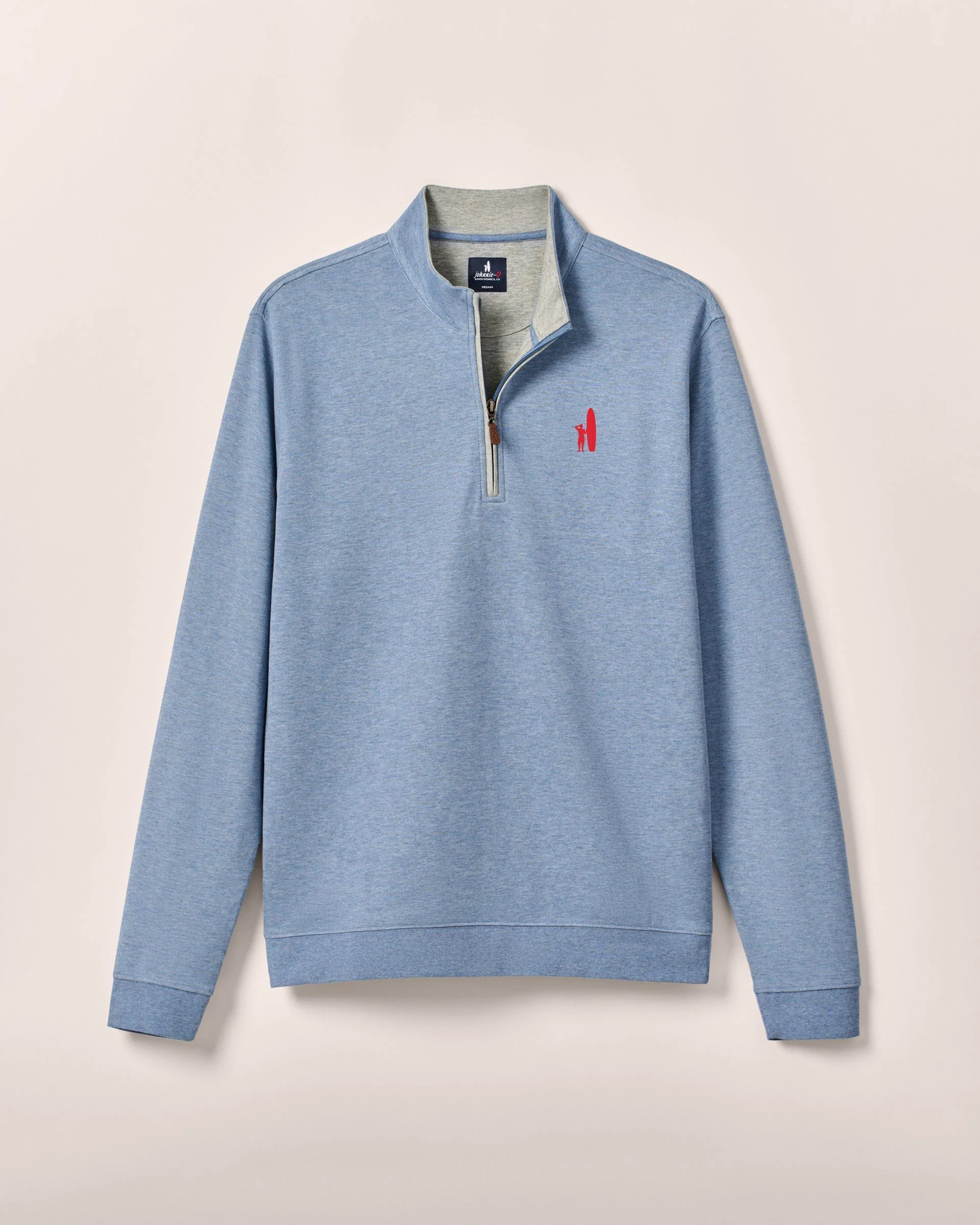 Custom Surfer Logo Sully 1/4 Zip Pullover