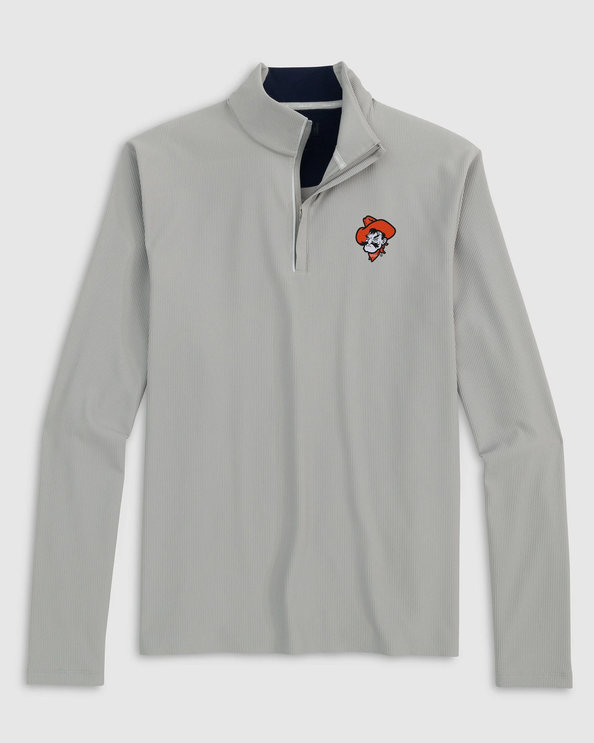 Oklahoma State Hoppin Performance Quarter Zip - Pistol Pete Logo