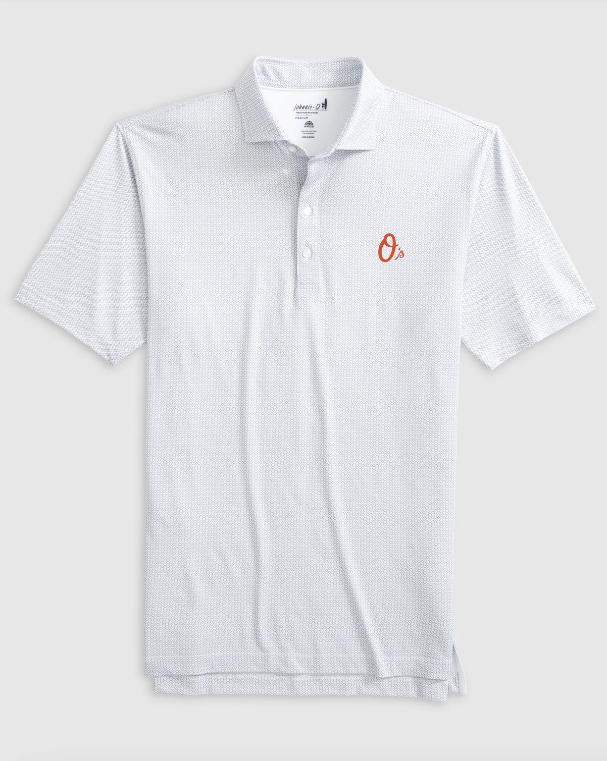 Baltimore Orioles Slade Performance Jersey Printed Polo - O Logo