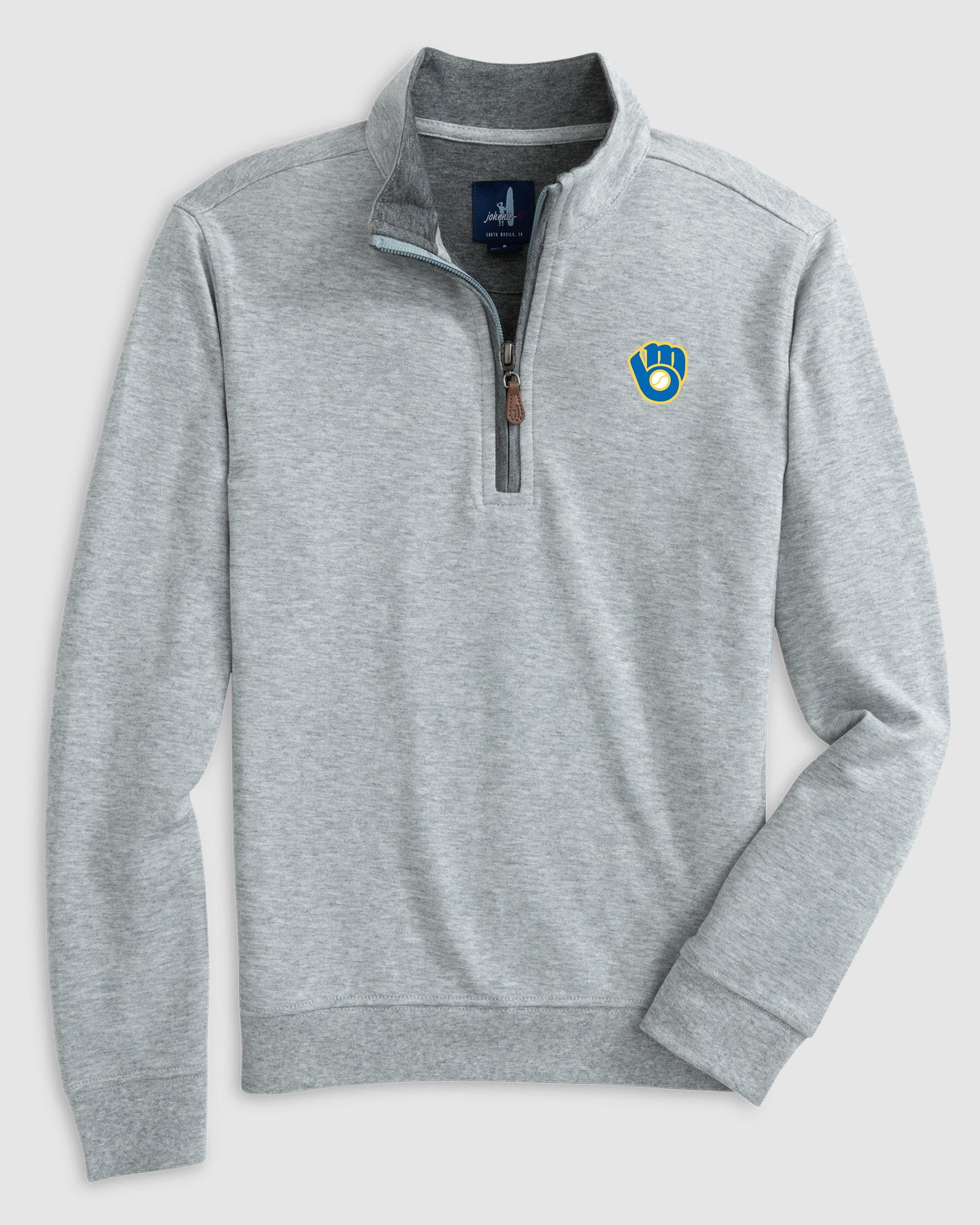 Milwaukee Brewers Sully 1/4 Zip - Cooperstown Logo