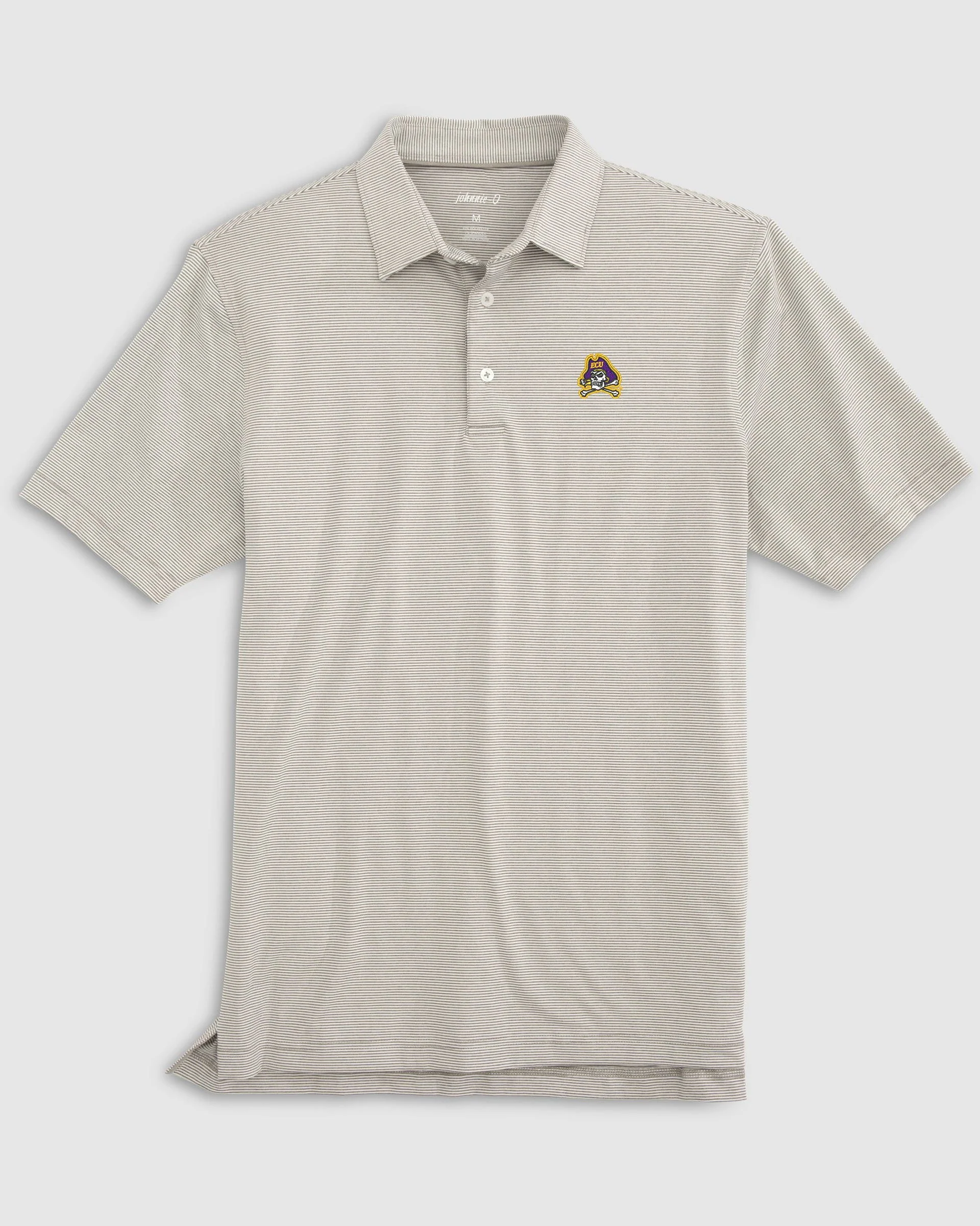 East Carolina Lyndonn Striped Jersey Performance Polo