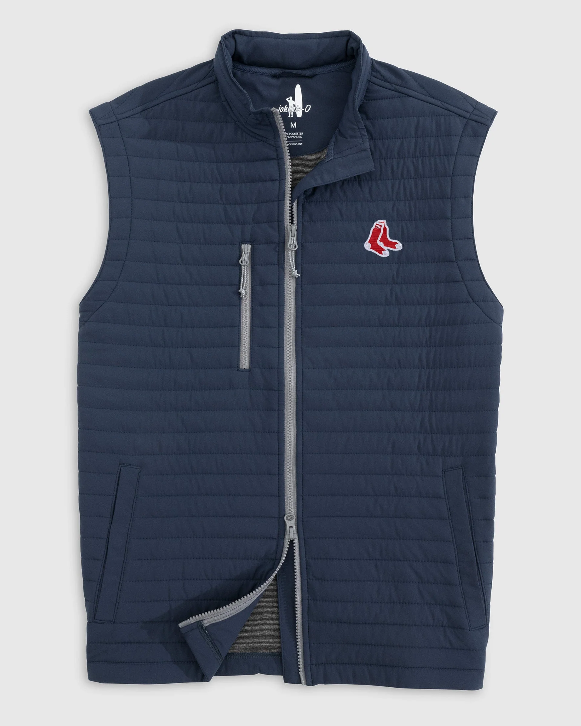Boston Red Sox Crosswind Quilted Performance Vest - Cooperstown Logo