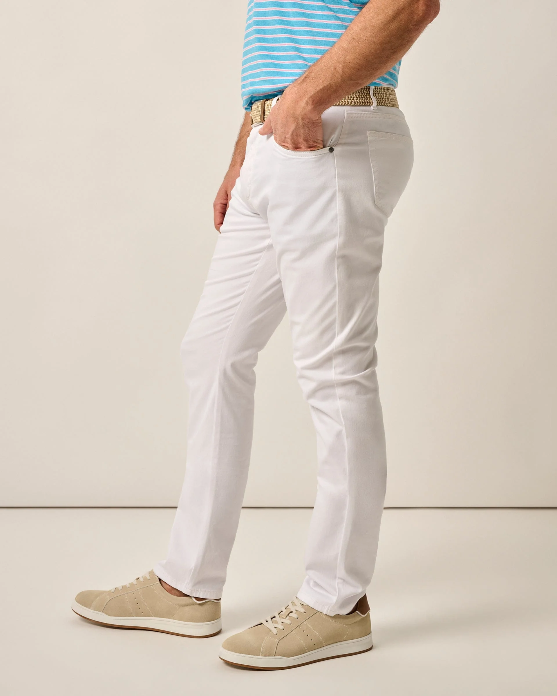 Carmel Sateen 5-Pocket Pants