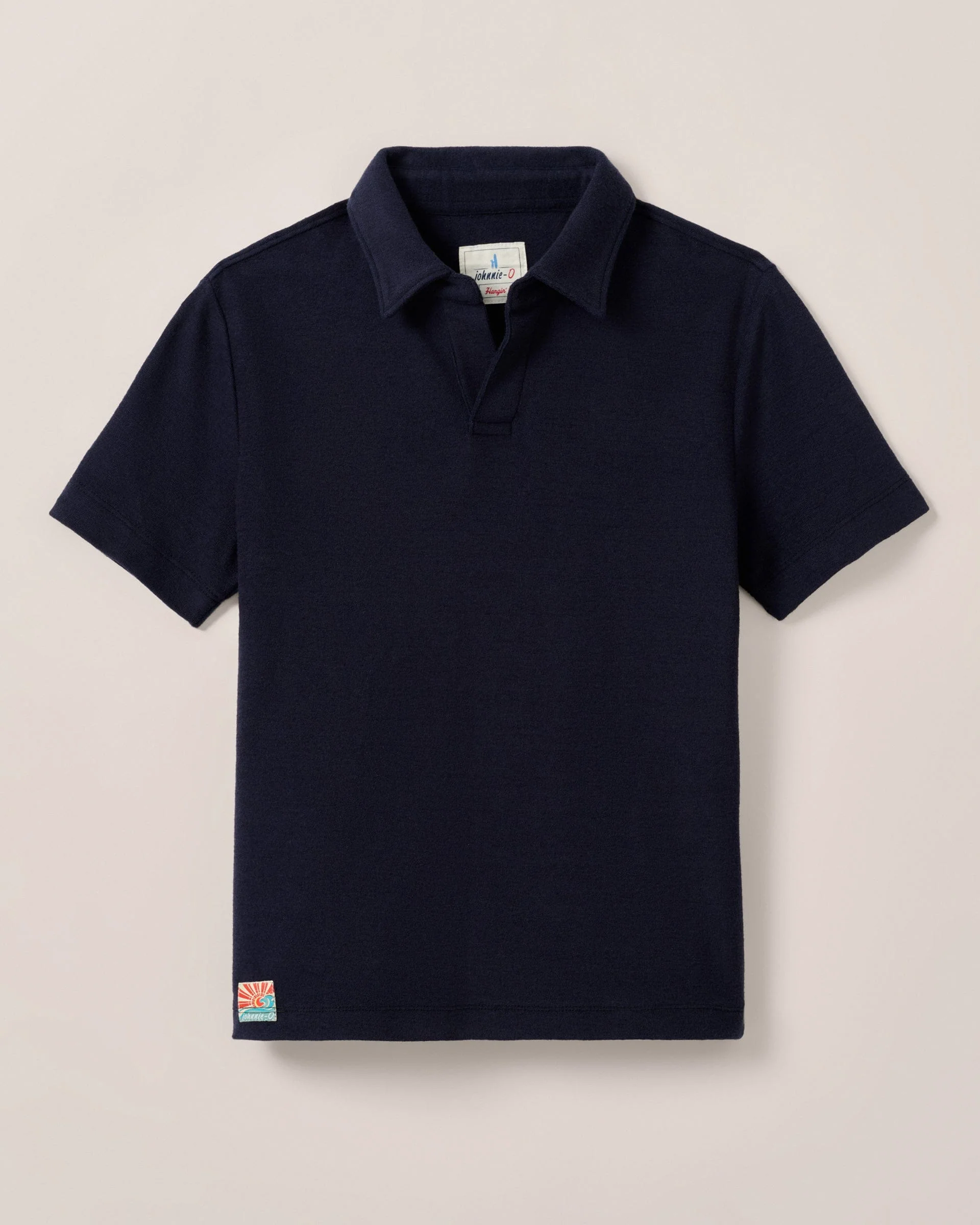 French Terry Johnny Collar Jr. Polo - Frankie