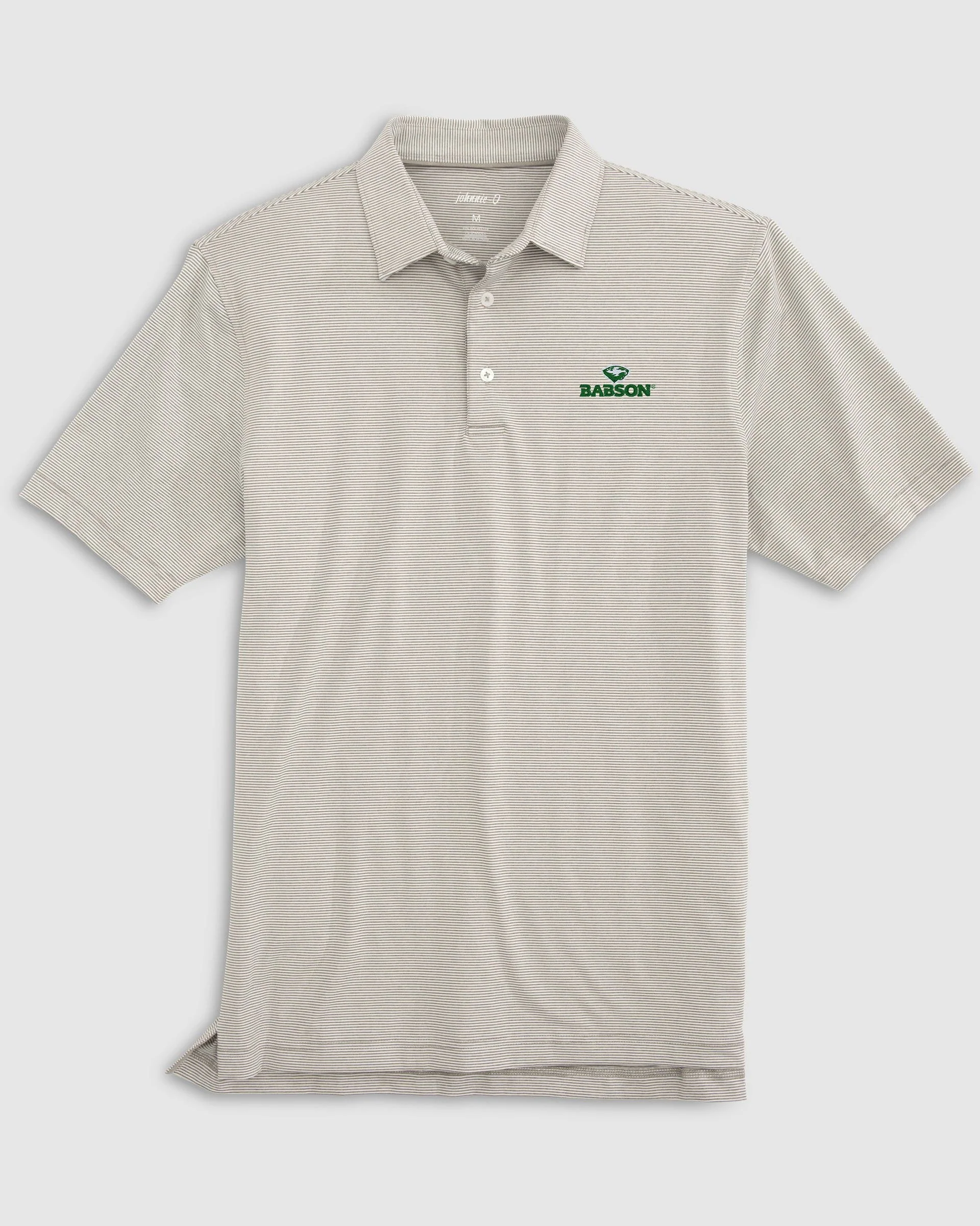 Babson Lyndonn Striped Jersey Performance Polo
