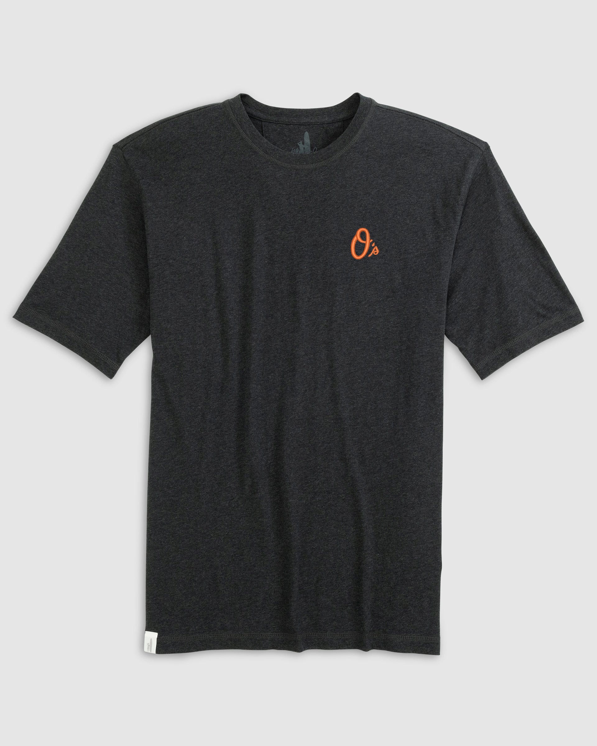 Baltimore Orioles Heathered Spencer Cotton T-Shirt - O Logo