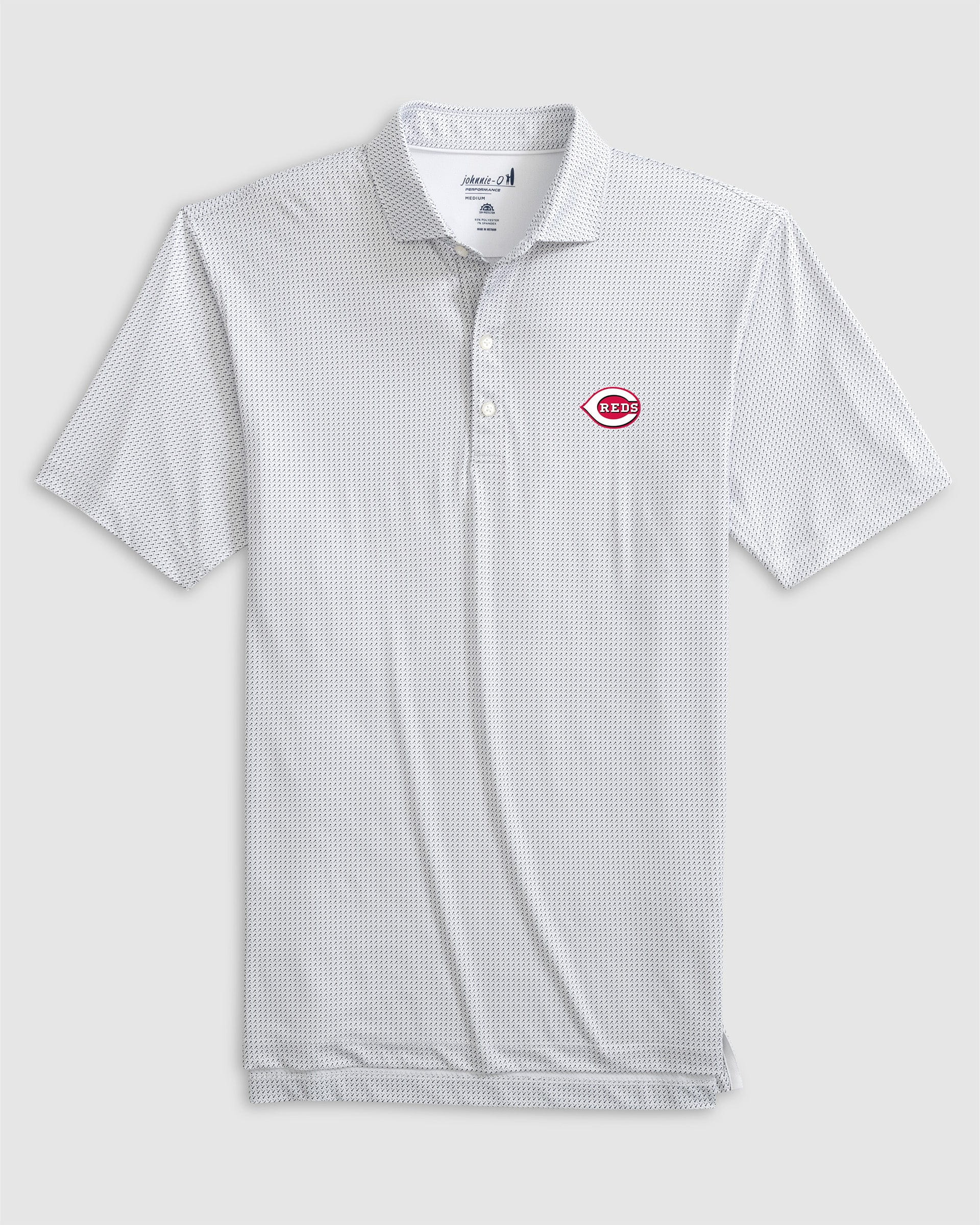 Cincinnati Reds Tee Time Performance Jersey Polo