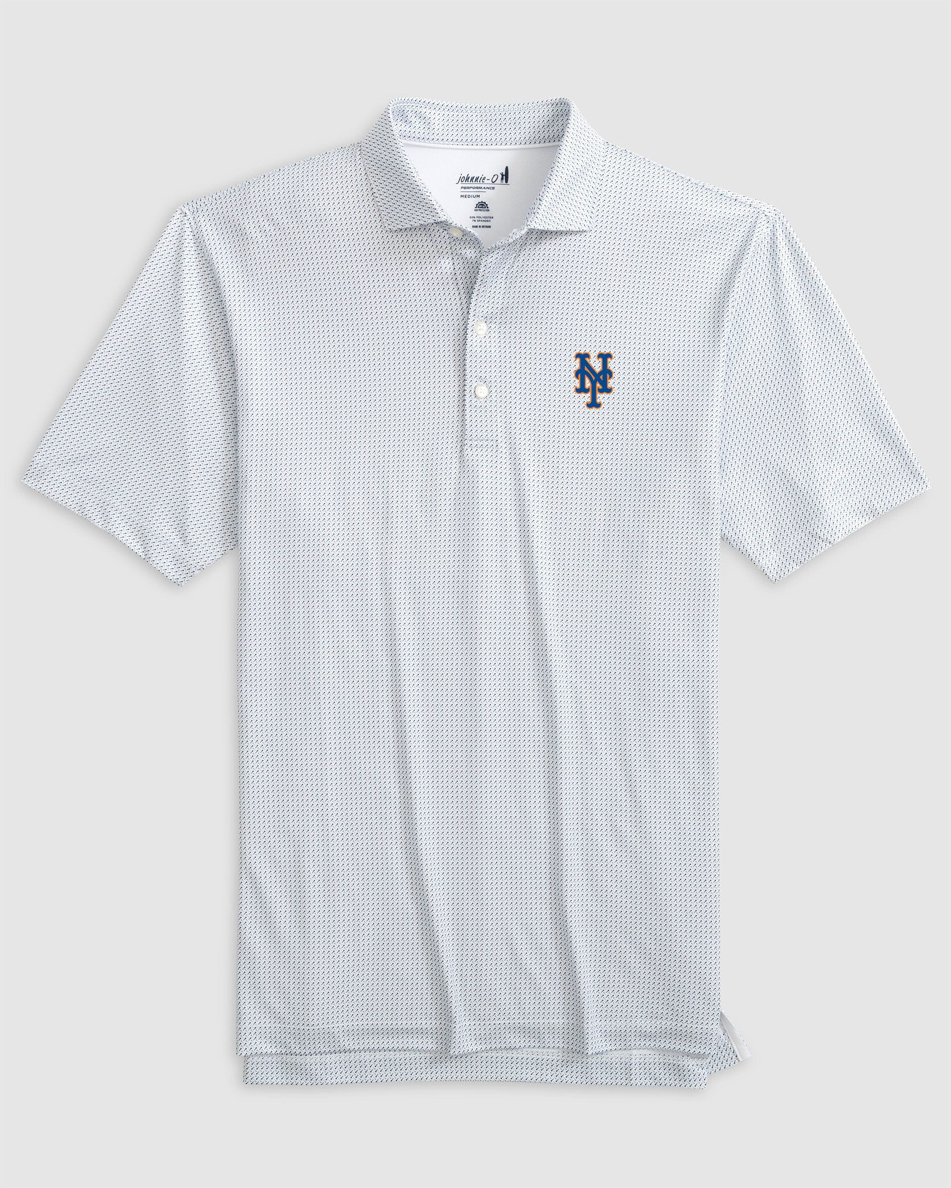 New York Mets Tee Time Performance Jersey Polo