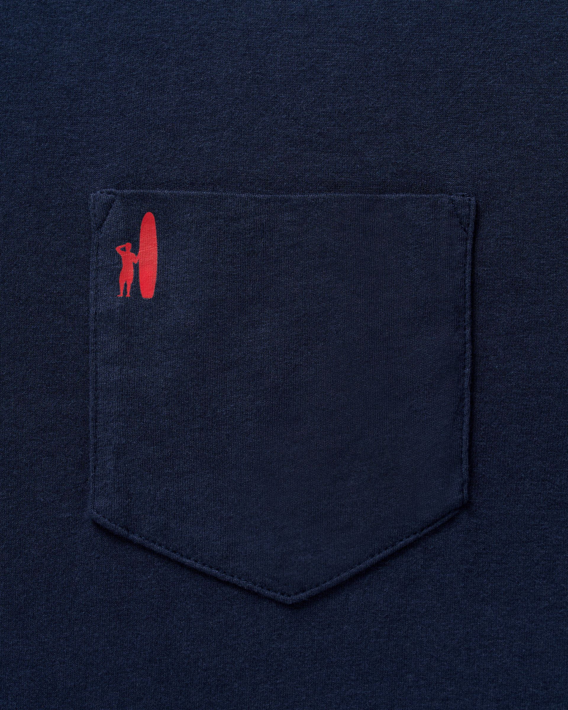 Coastal Way Long-Sleeve Pocket T-Shirt