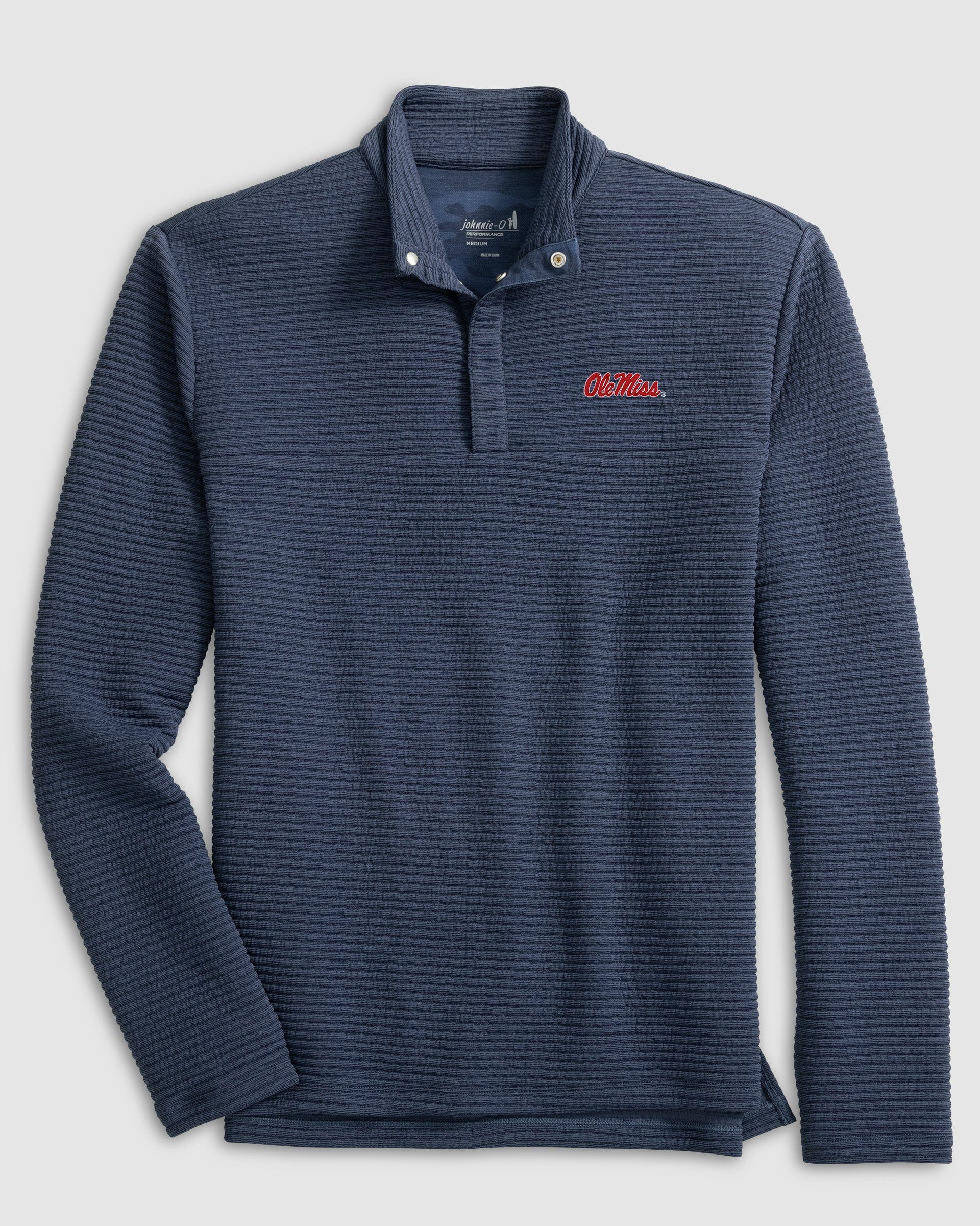 Ole Miss Benjy Snap 1/4-Zip Pullover