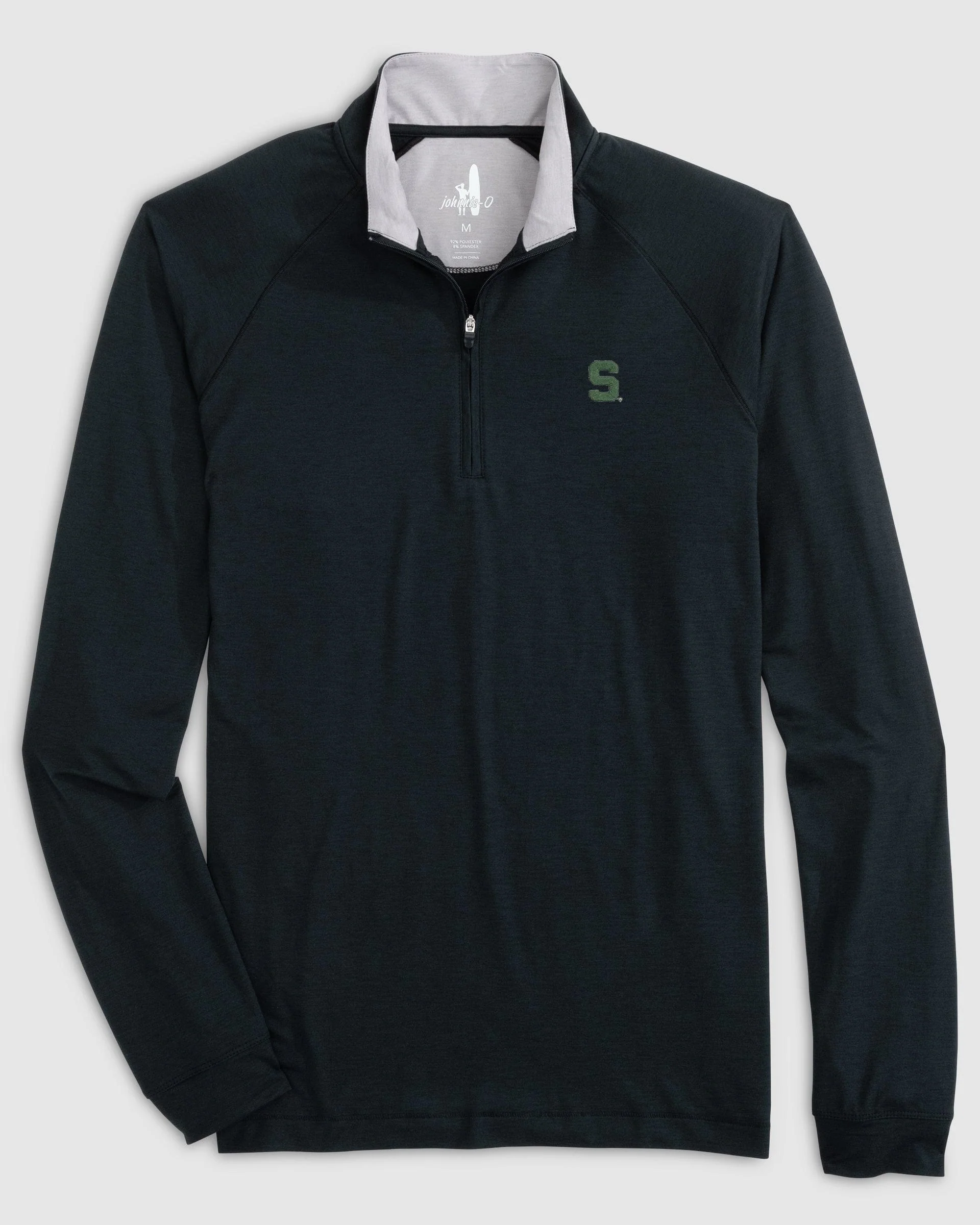 Michigan State Freeborne Performance 1/4 Zip - S Logo